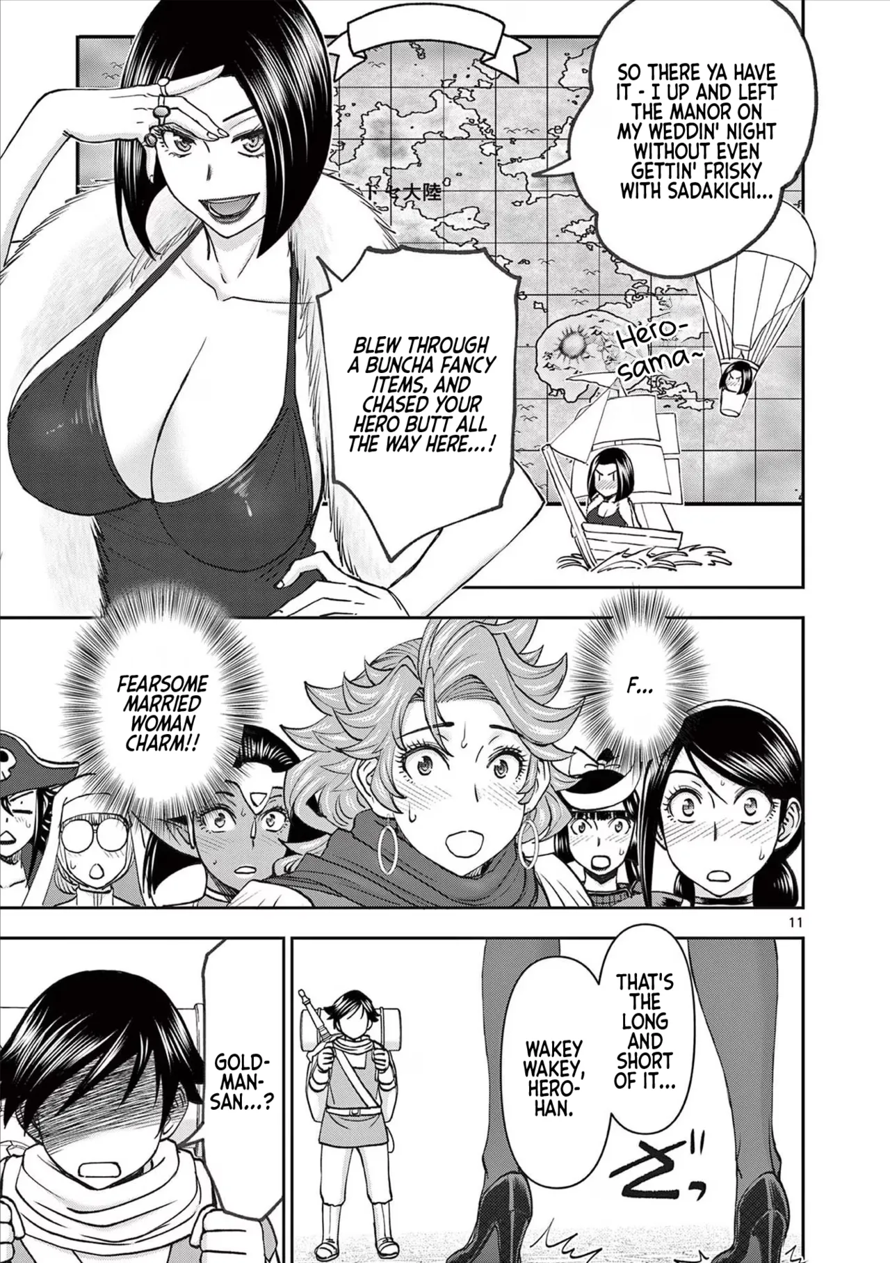 [Ooi Masakazu / Inomaru] Isekai Furin ll ~Michibika Reshi Hitodzuma Tachi to Bukiyo Tensei Yuusha~vol 07 [English] page 143 - milf big breasts hentai manga - read online free