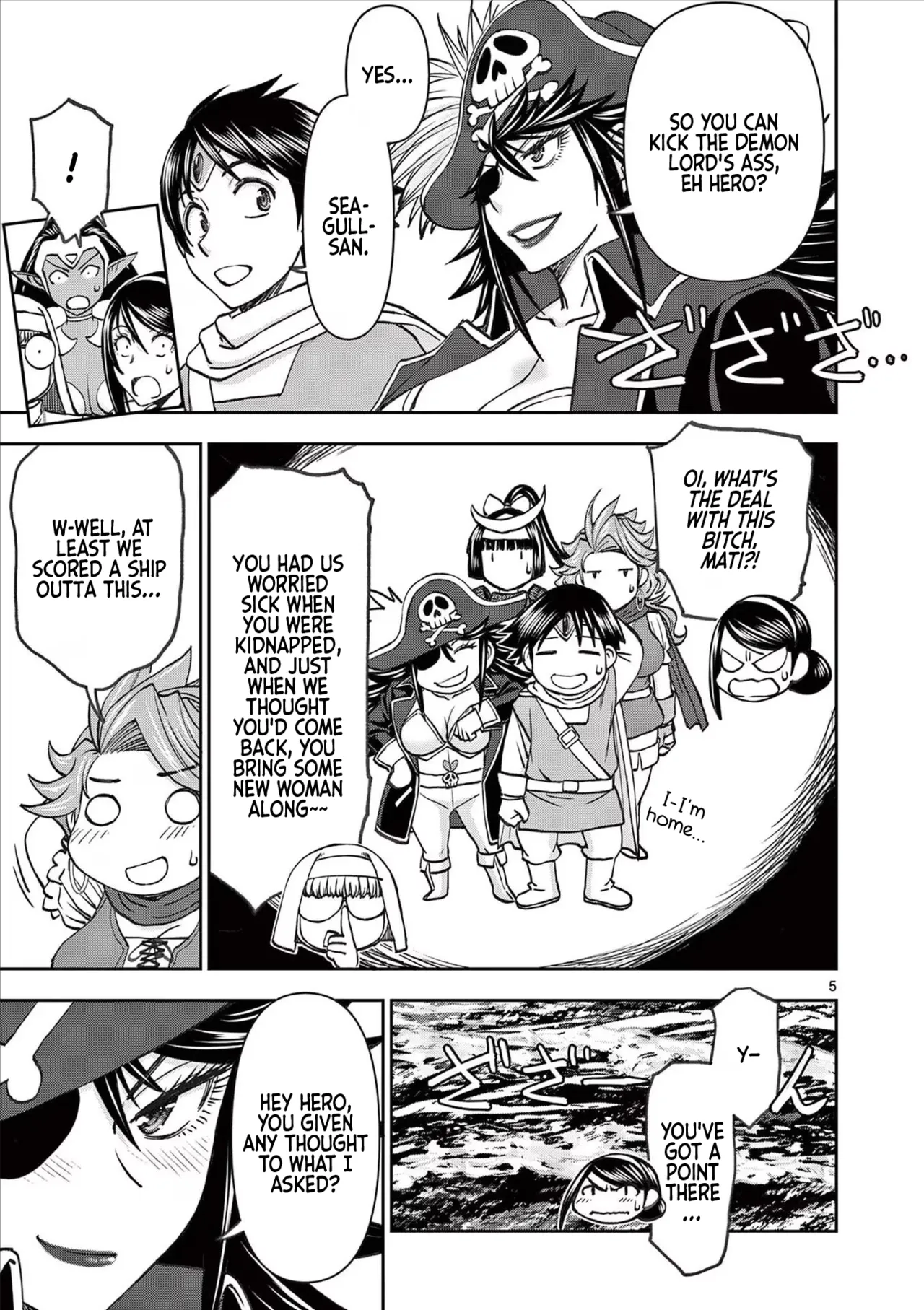 [Ooi Masakazu / Inomaru] Isekai Furin ll ~Michibika Reshi Hitodzuma Tachi to Bukiyo Tensei Yuusha~vol 07 [English] page 63 - full censorship big penis hentai manga - read online free