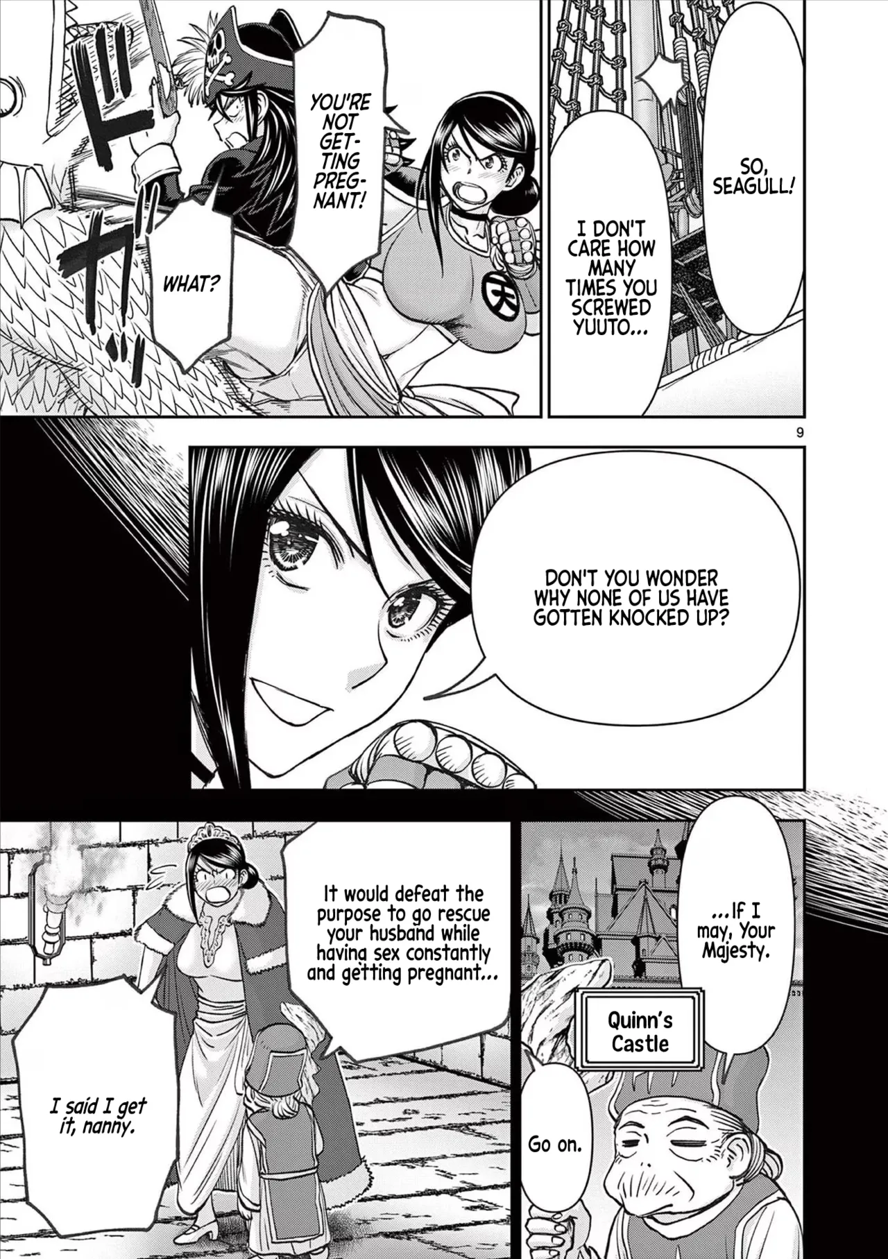 [Ooi Masakazu / Inomaru] Isekai Furin ll ~Michibika Reshi Hitodzuma Tachi to Bukiyo Tensei Yuusha~vol 07 [English] page 67 - milf big breasts hentai manga - read online free