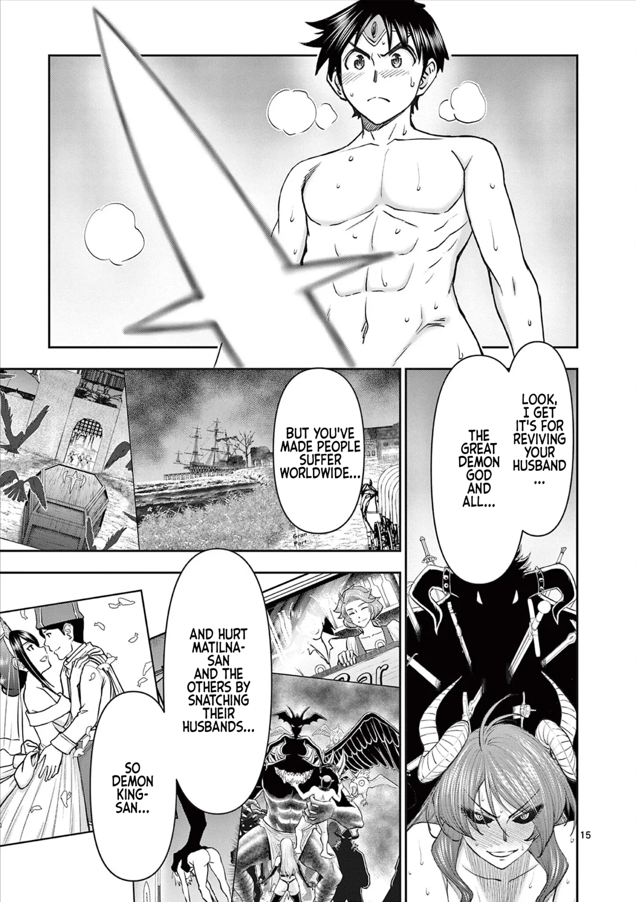 [Ooi Masakazu / Inomaru] Isekai Furin ll ~Michibika Reshi Hitodzuma Tachi to Bukiyo Tensei Yuusha~vol 08 [English] page 147 - full censorship big penis hentai manga - read online free