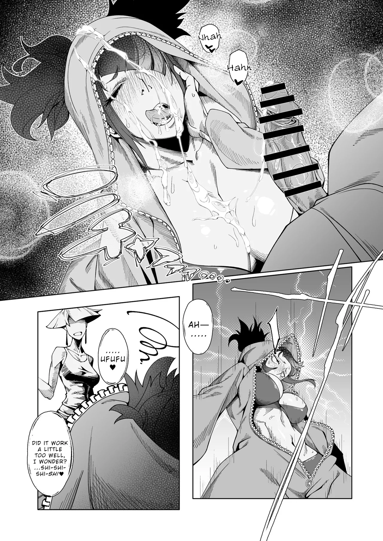 TAUNT page 11 featuring a.k.i. street fighter parody - nakadashi big penis hentai manga - read online free