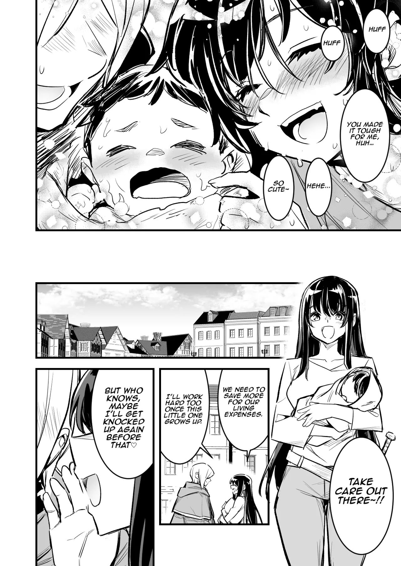 A Male Adventurer Caught in a TS Trap in a Dungeon and Gives Birth - Page 8