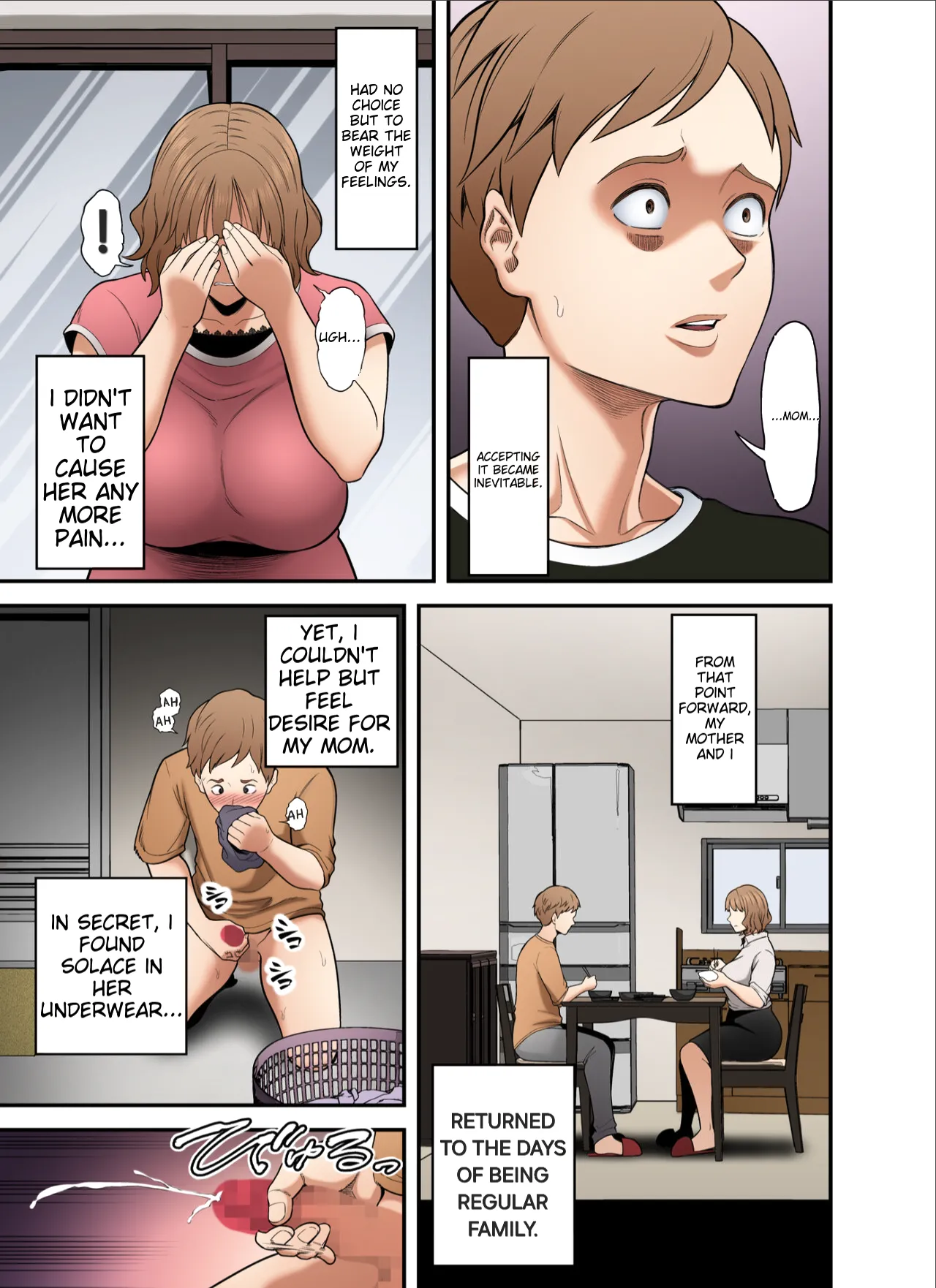 Mou Ore dake no Onna janai Kaa-san | Mom, You're No Longer Just My Special Woman. page 23 original parody - milf big breasts hentai manga - read online free