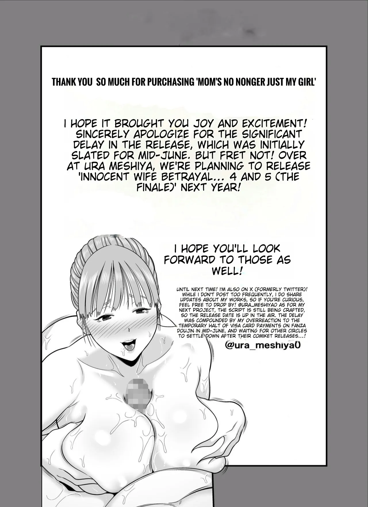 Mou Ore dake no Onna janai Kaa-san | Mom, You're No Longer Just My Special Woman. page 55 original parody - sole female full color hentai manga - read online free