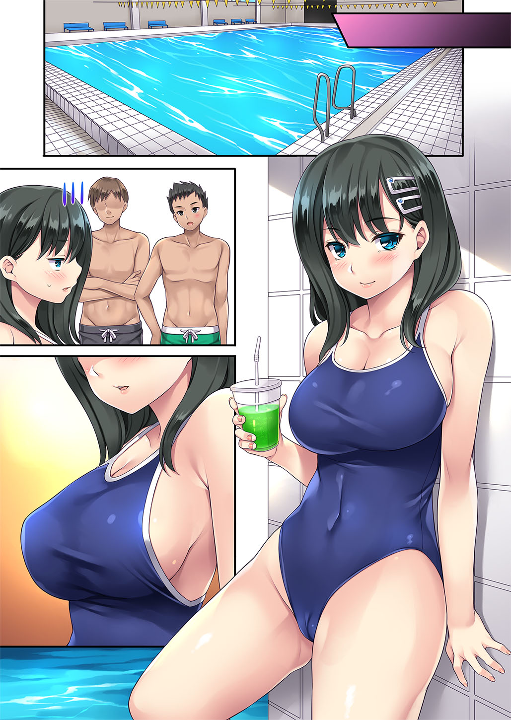 Kateinai Saimin Soushuuhen page 398 original parody - maid handjob hentai manga - read online free