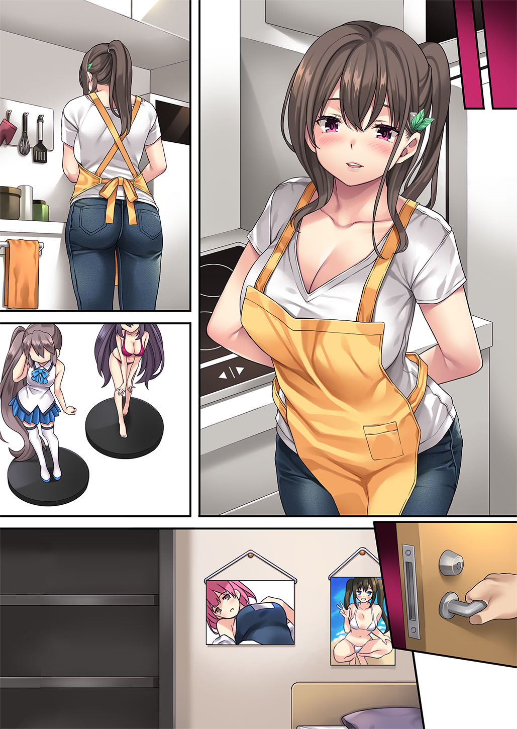 Kateinai Saimin Soushuuhen page 483 original parody - maid handjob hentai manga - read online free