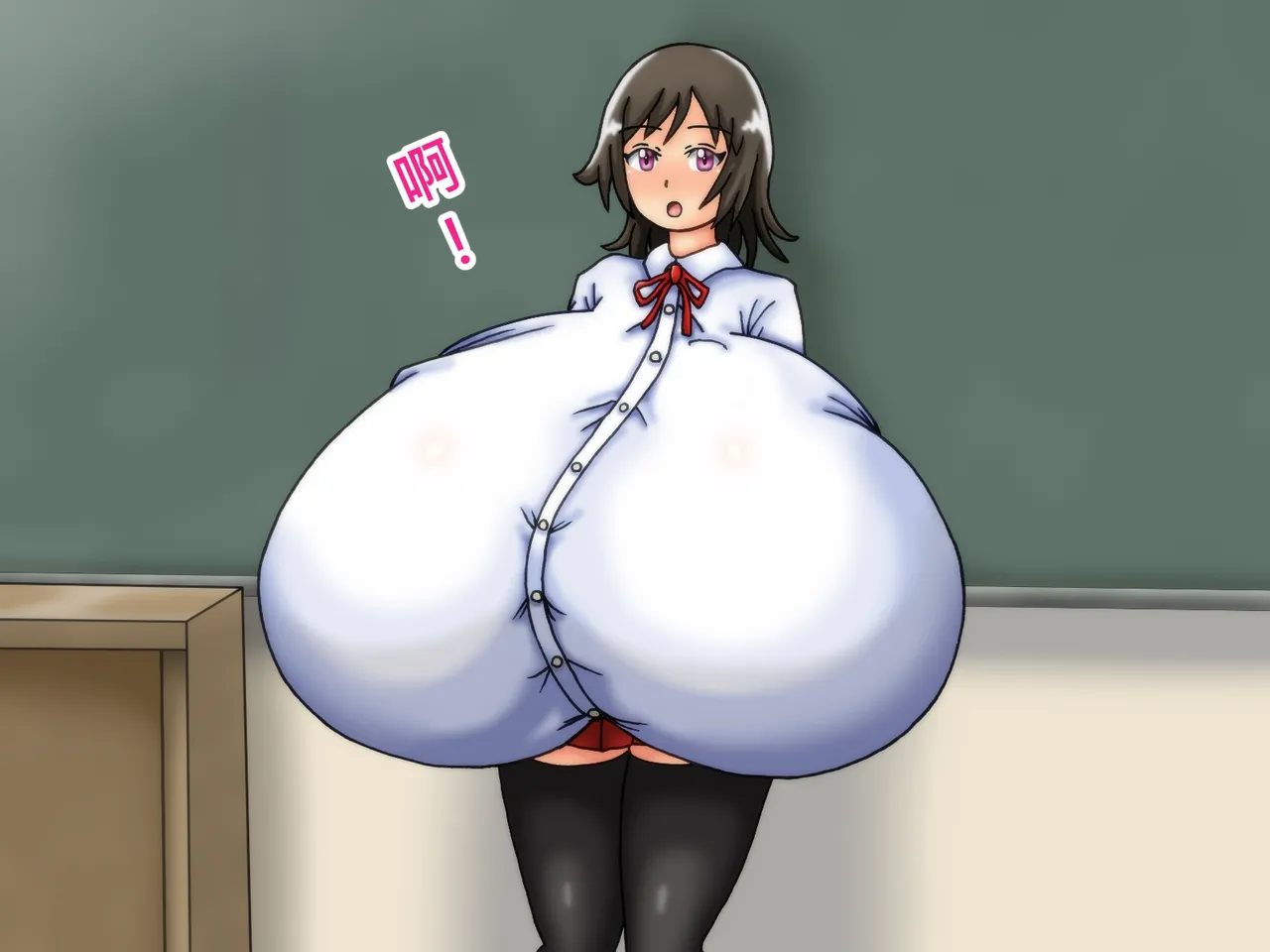 俺のことが大好きな超乳幼馴染| 我的那个最喜欢我的超乳青梅竹马 page 16 original parody - big breasts huge breasts hentai manga - read online free