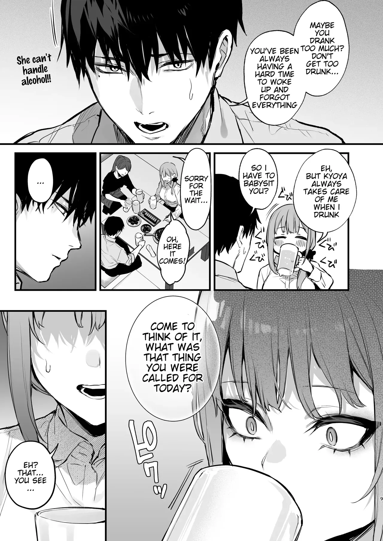 Kyoya, My Childhood Friend Rapes Me In My Dream... page 10 original parody - sole female sole male hentai manga - read online free
