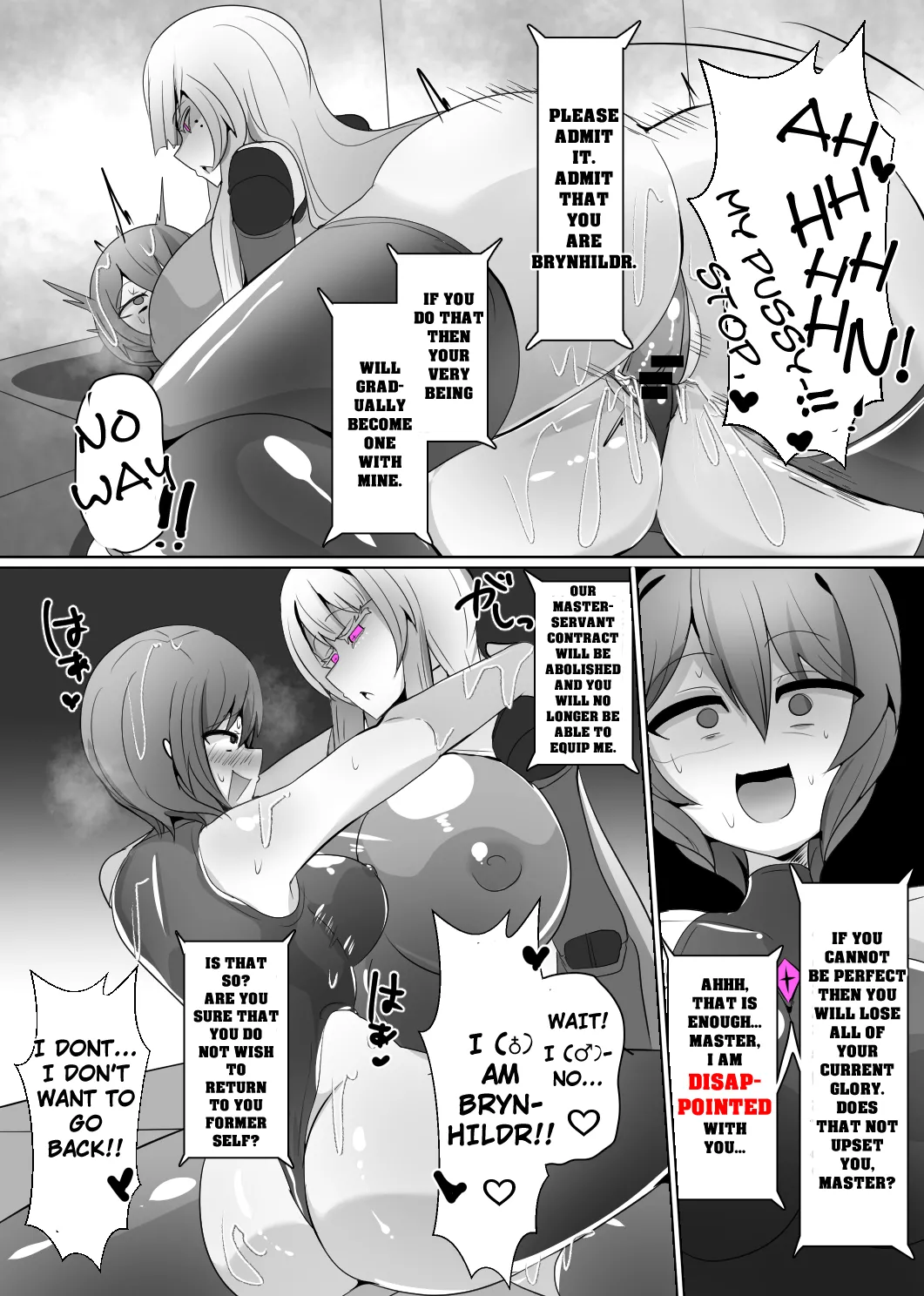 The House of Evil Class Change 6 Phantom Knight page 18 original parody - thigh high boots yuri hentai manga - read online free