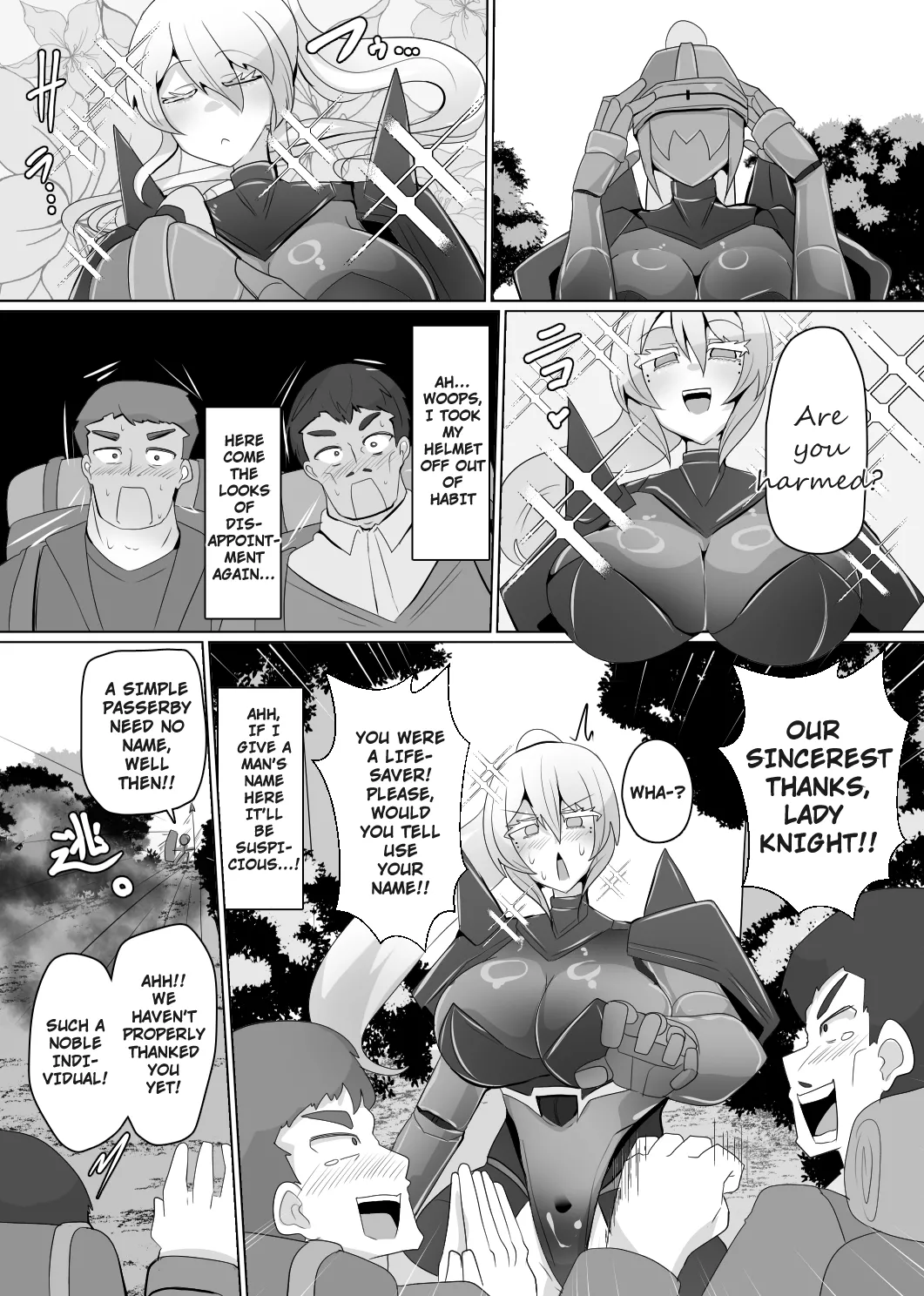 The House of Evil Class Change 6 Phantom Knight page 9 original parody - thigh high boots yuri hentai manga - read online free