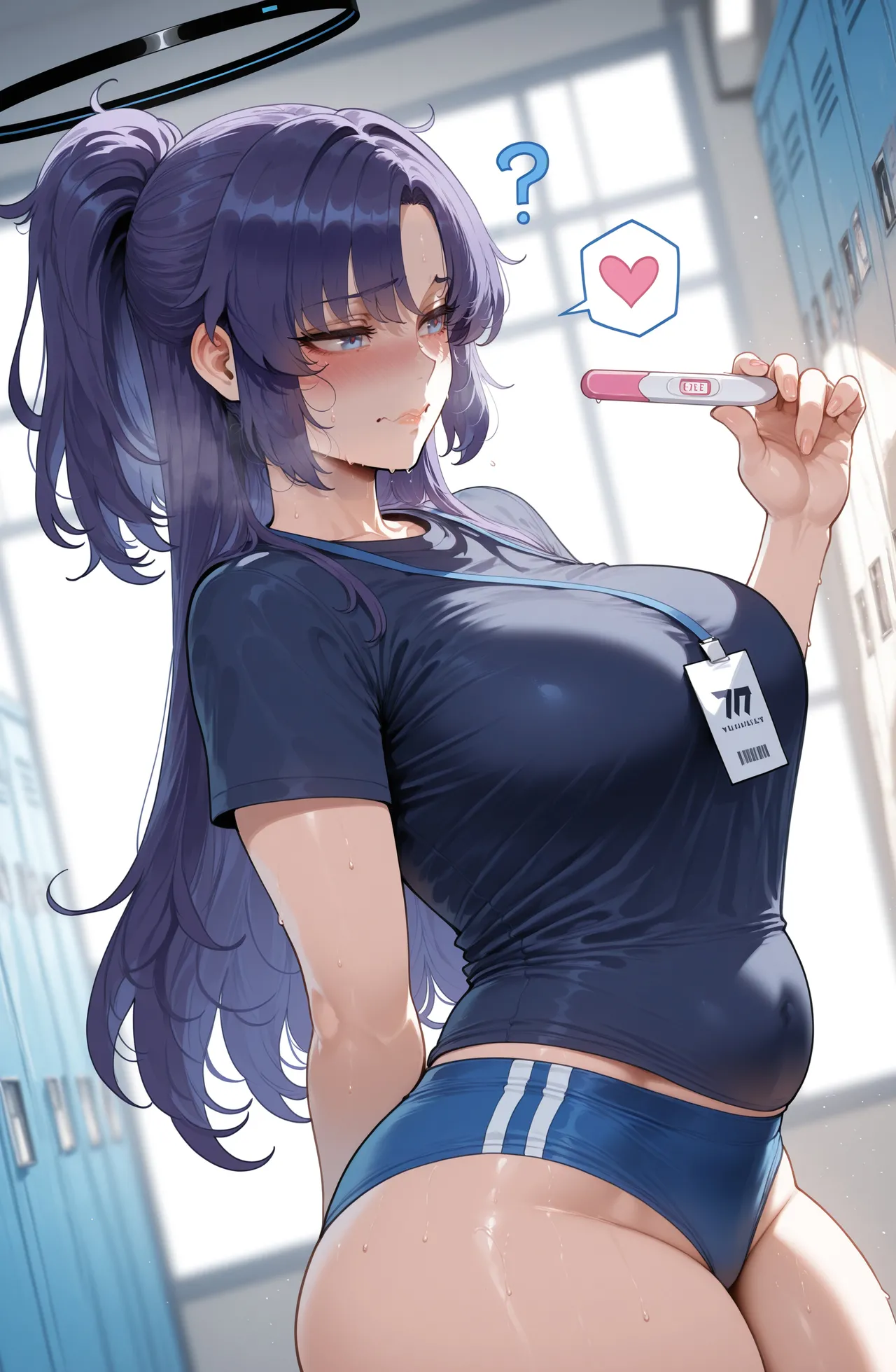 [Miyu Ai] Hayase Yuuka (Track): After Practice [Ai Generated] page 178 featuring yuuka hayase blue archive parody - sole female sole male hentai manga - read online free