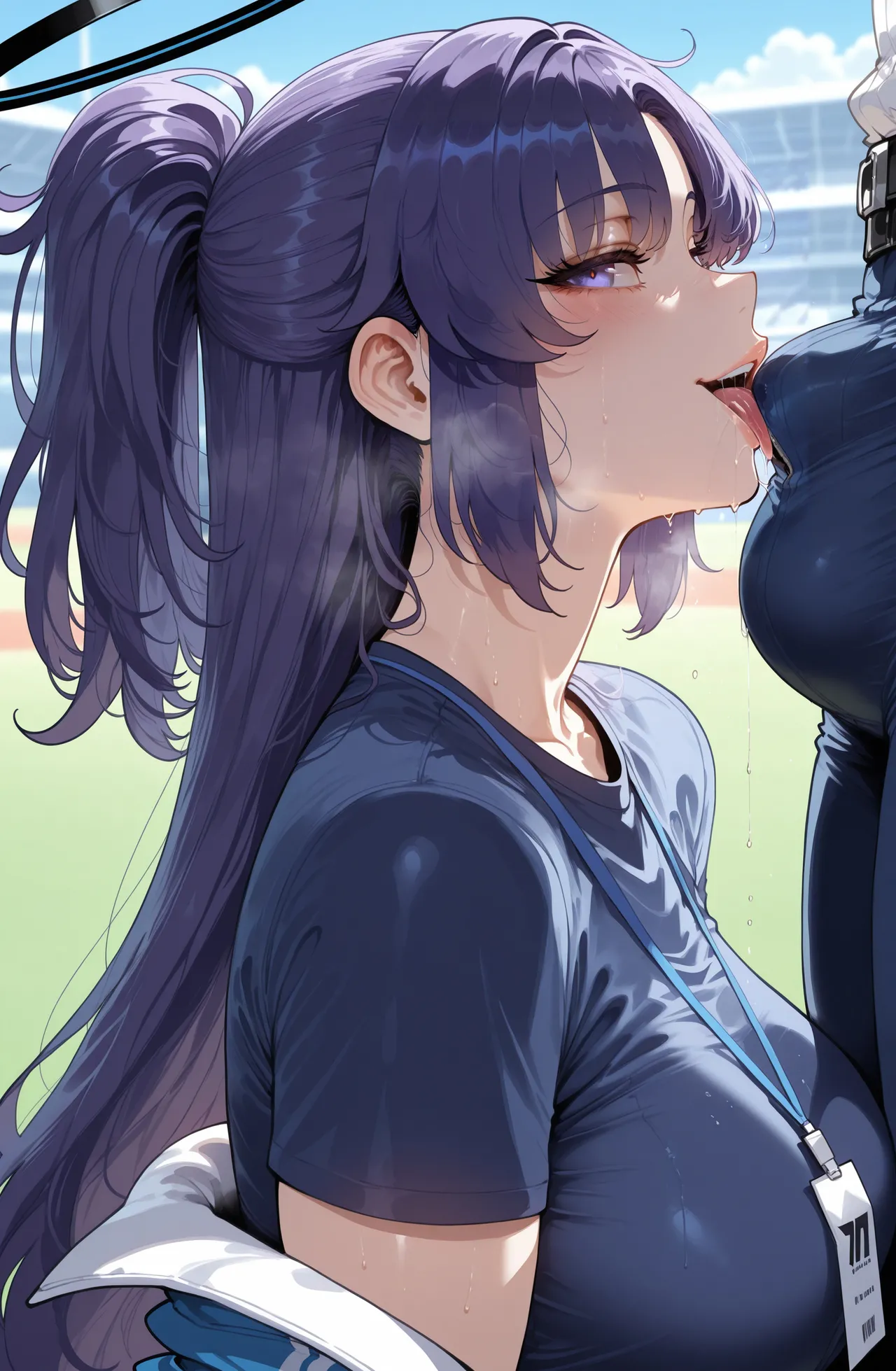 [Miyu Ai] Hayase Yuuka (Track): After Practice [Ai Generated] - Page 27
