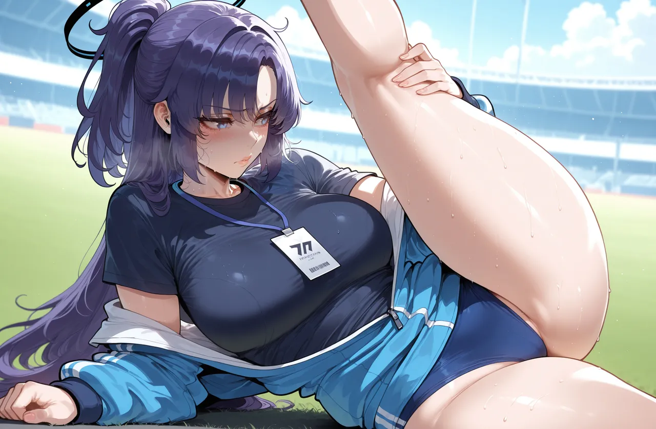 [Miyu Ai] Hayase Yuuka (Track): After Practice [Ai Generated] page 36 featuring yuuka hayase blue archive parody - kissing big breasts hentai manga - read online free