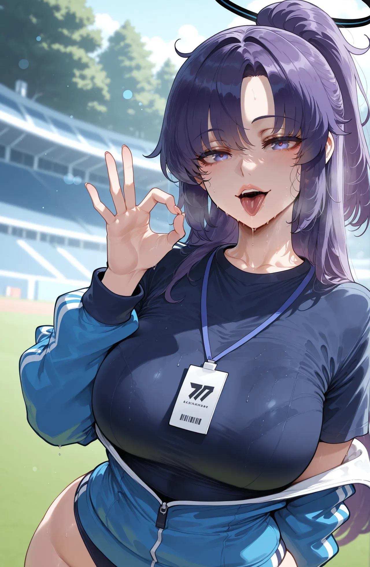 [Miyu Ai] Hayase Yuuka (Track): After Practice [Ai Generated] - Page 47