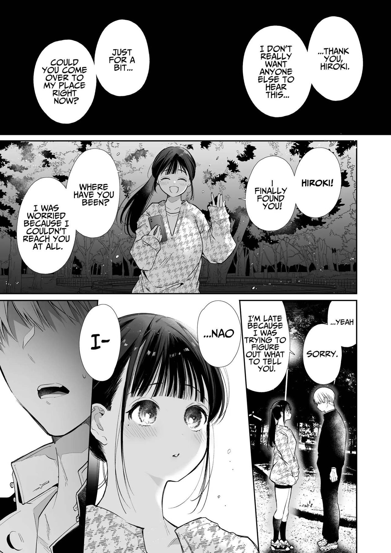 [Yatomomin (Yamamoto Tomomitsu)] Nao-chan NTR ~Suki ni Natta Hito wa, Osananajimi no Otou-san Deshita.~ | Nao-chan NTR - The Person I Fell in Love with was my Childhood friend's Father.~ [English] page 10 original parody - sole female sole male hentai manga - read online free