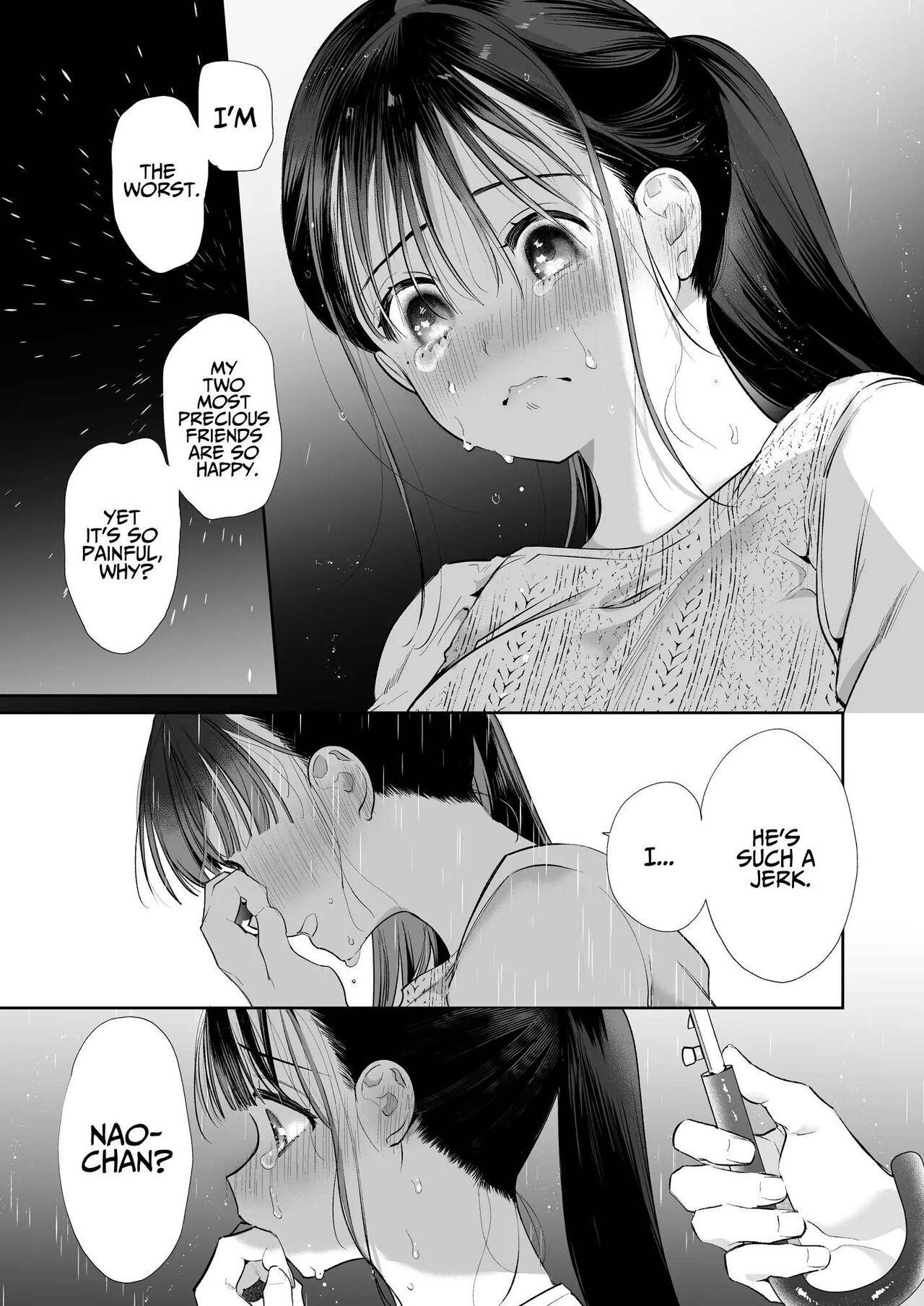 [Yatomomin (Yamamoto Tomomitsu)] Nao-chan NTR ~Suki ni Natta Hito wa, Osananajimi no Otou-san Deshita.~ | Nao-chan NTR - The Person I Fell in Love with was my Childhood friend's Father.~ [English] page 14 original parody - sole female sole male hentai manga - read online free