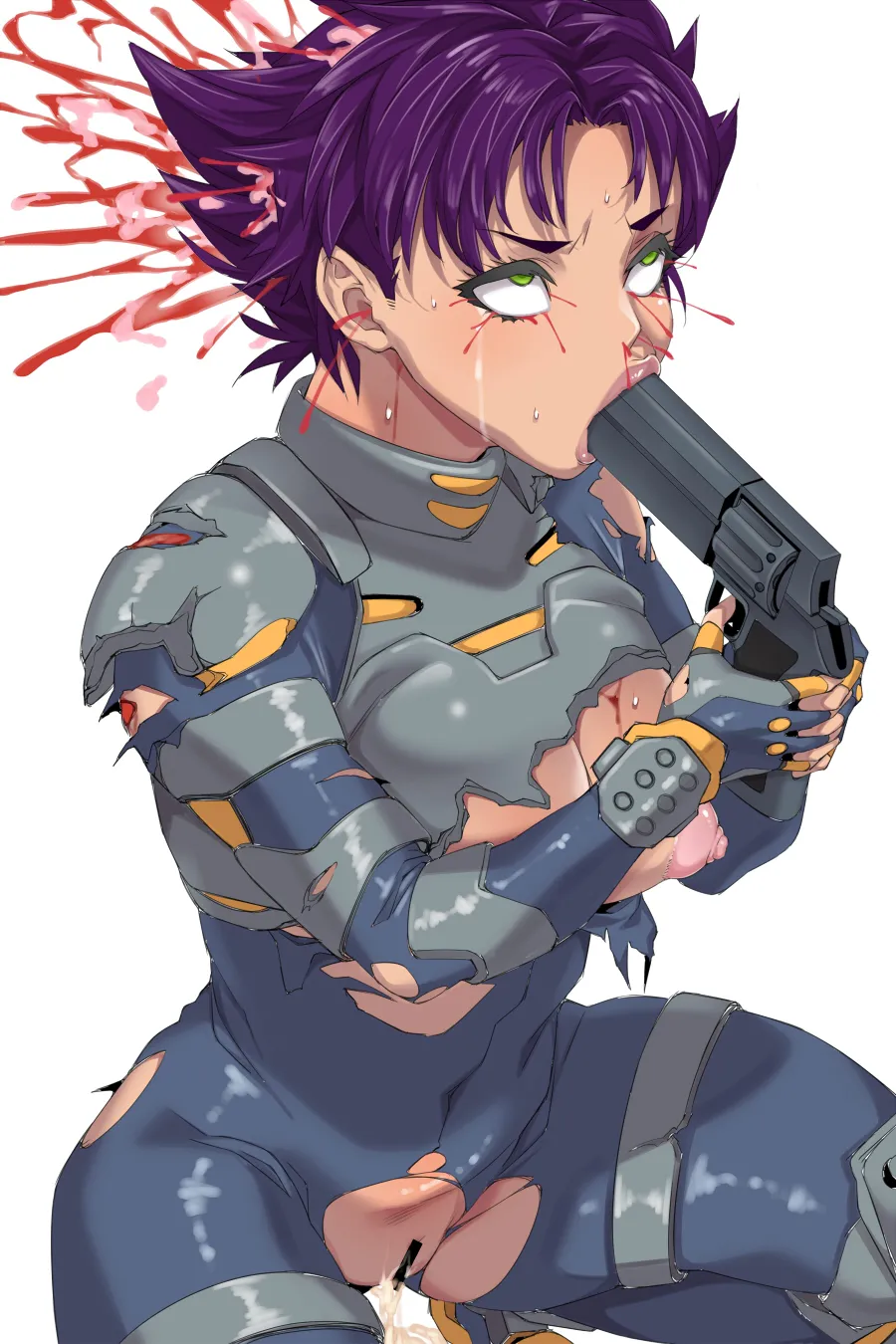 Page 175 of bekon15 / ko1444 / Bacon Ryona graffiti 1-11 + 2 Skeb guro Pixiv posts.