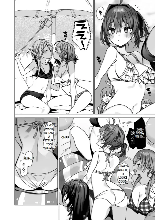 Nyotaika Shita Ore no Tadareta Gakusei Seikatsu IF page 9 original parody - swimsuit bikini hentai manga - read online free