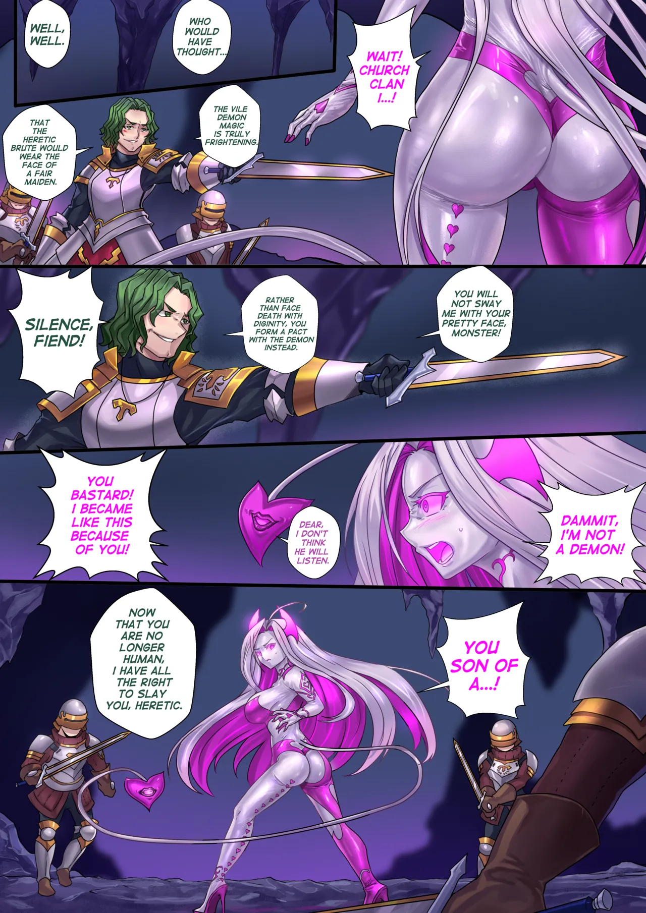 Demon lord The latex demon Completed page 16 original parody - full color tail hentai manga - read online free