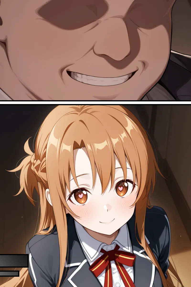 SA● ヒロイン蹂躙 催●支配 〜 ア◯ナ＆ス◯ハ 〜【セリフ無】 page 17 featuring asuna yuuki sword art online parody - netorare ffm threesome hentai manga - read online free