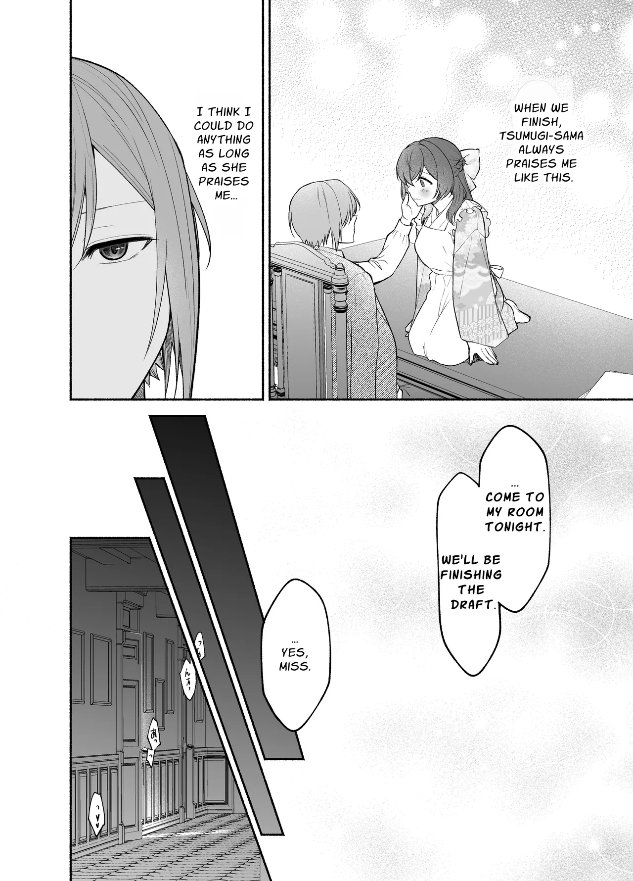 [Kugatsu Kokonoka (Iwashita Kei)] Kujouin-Ke no Maid-san wa Do-M Kaihatsu Sareru no ga Oshigoto desu | It Is The Kujouin Family Maid's Duty To Be Trained Into A Masochist [English] [APA] page 24 original parody - yuri females only hentai manga - read online free
