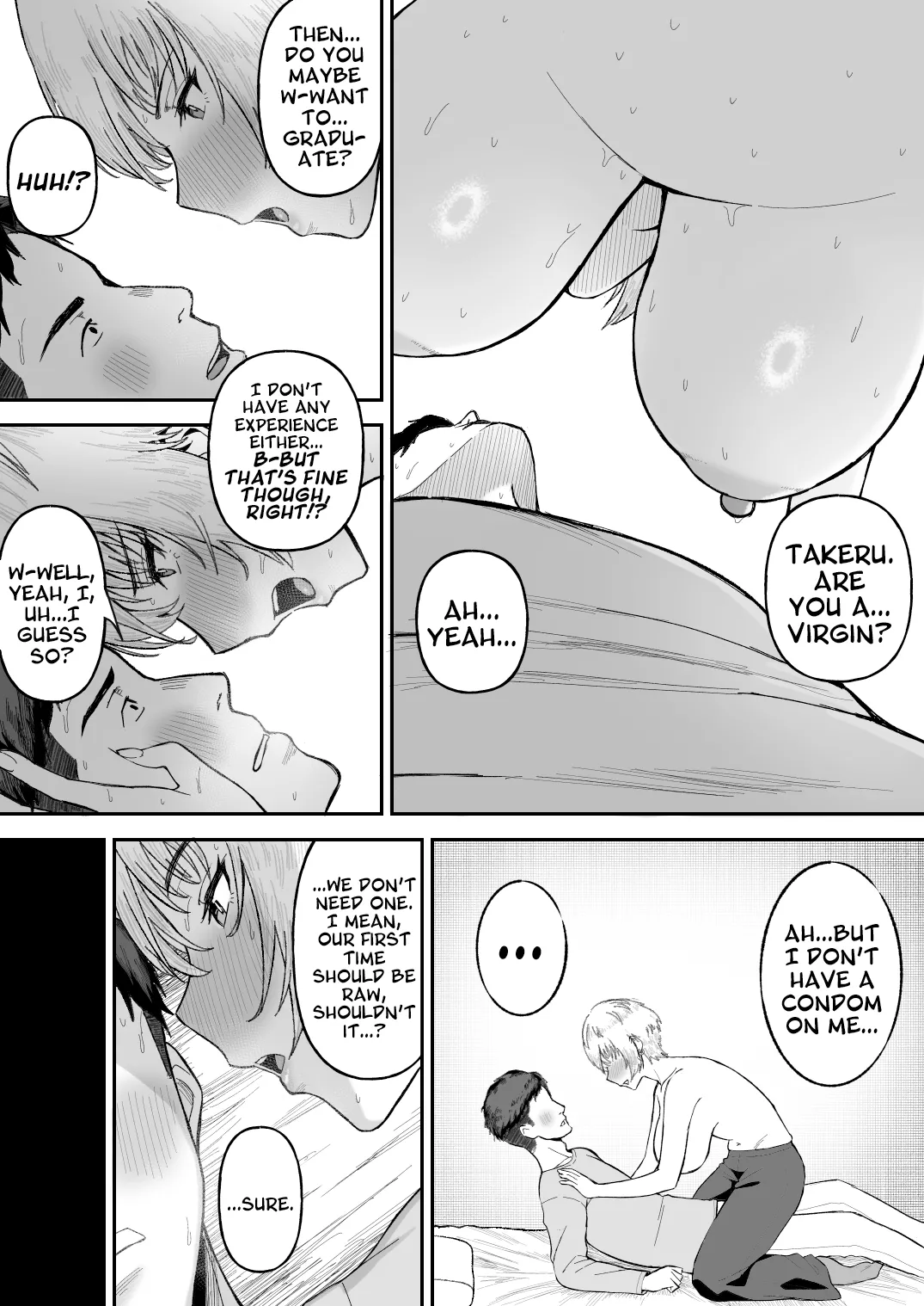 Shinyuu no Ikemen Danshi ga Jitsu wa Bakunyuu Joshi da to Hanmei shita Baai | I Found Out My Pretty Boy Friend Was Actually A Chick With Huge Tits! page 15 original parody - sole female sole male hentai manga - read online free