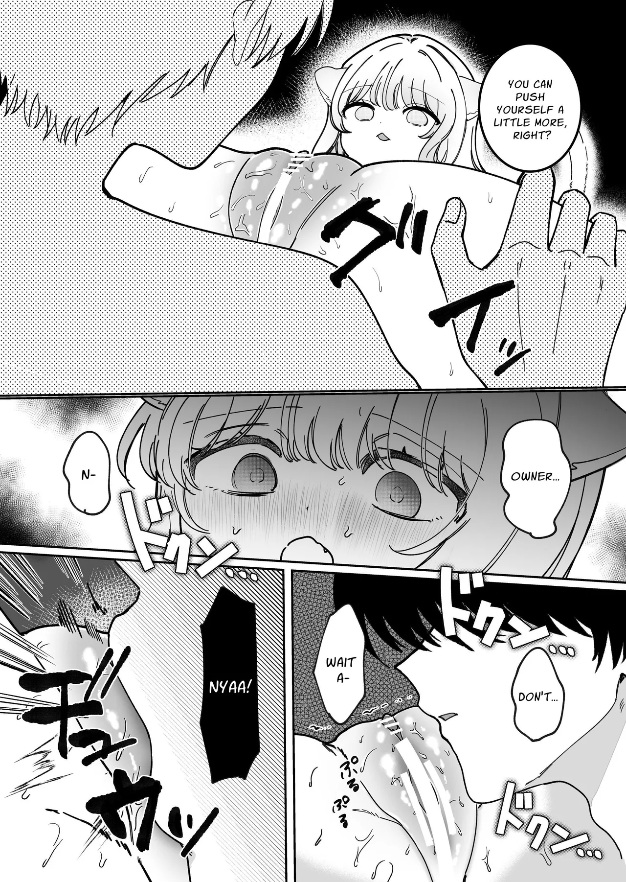 Kainushi ni Kuri Ippai Oshioki sarechau | My Owner's Gonna Tease My Clit! page 40 original parody - sole female sole male hentai manga - read online free