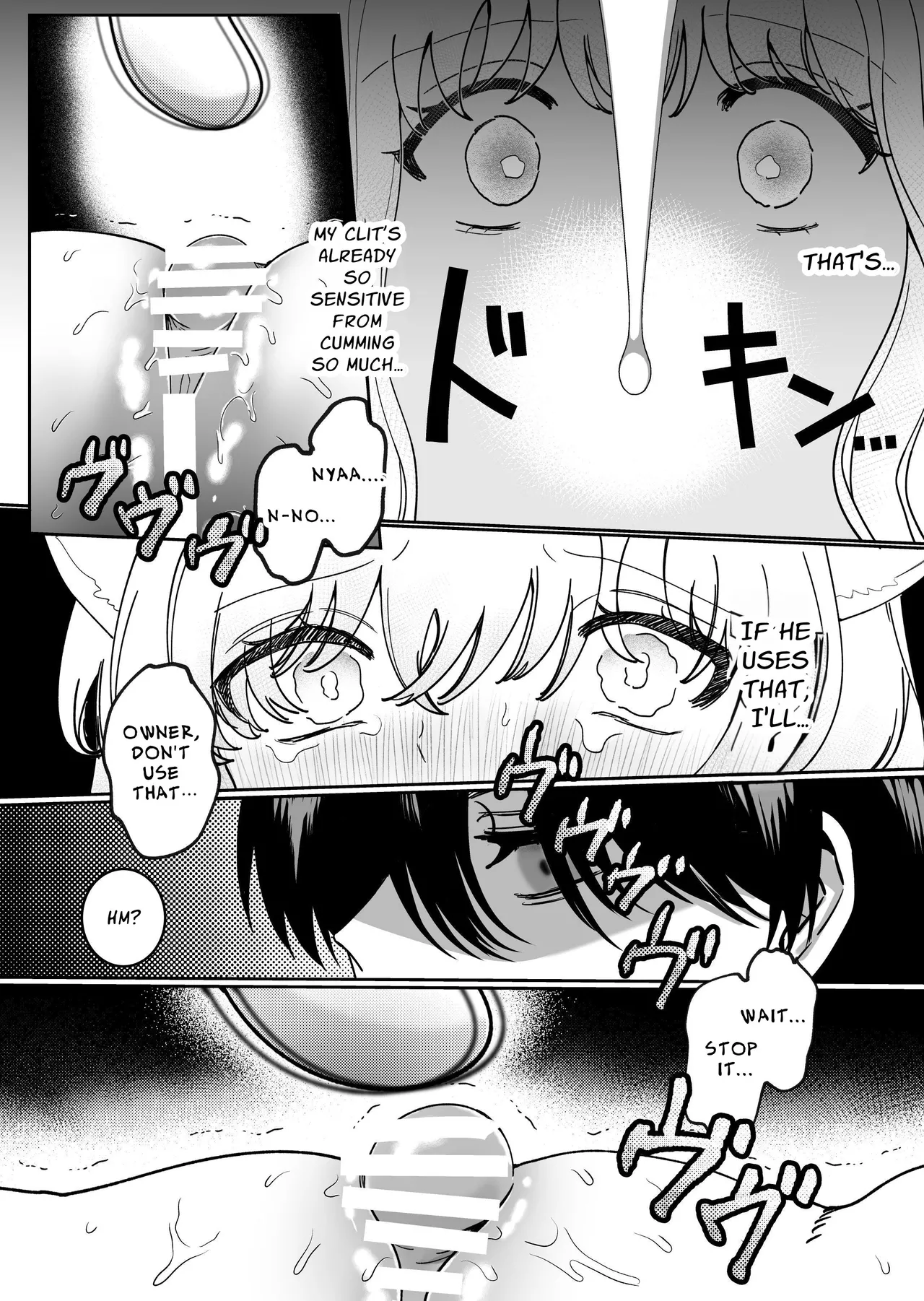 Kainushi ni Kuri Ippai Oshioki sarechau | My Owner's Gonna Tease My Clit! page 50 original parody - cunnilingus ahegao hentai manga - read online free