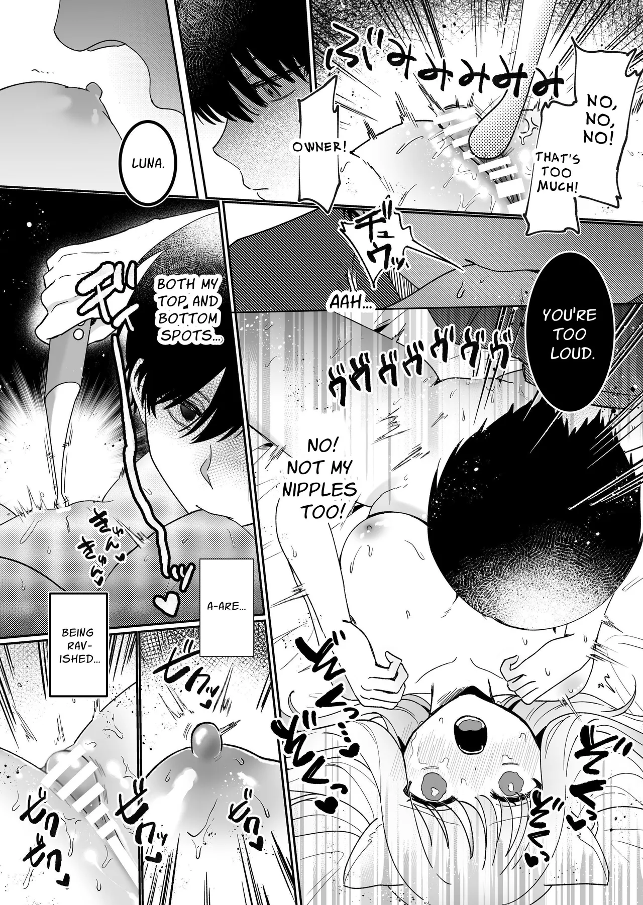 Kainushi ni Kuri Ippai Oshioki sarechau | My Owner's Gonna Tease My Clit! page 53 original parody - sole female sole male hentai manga - read online free