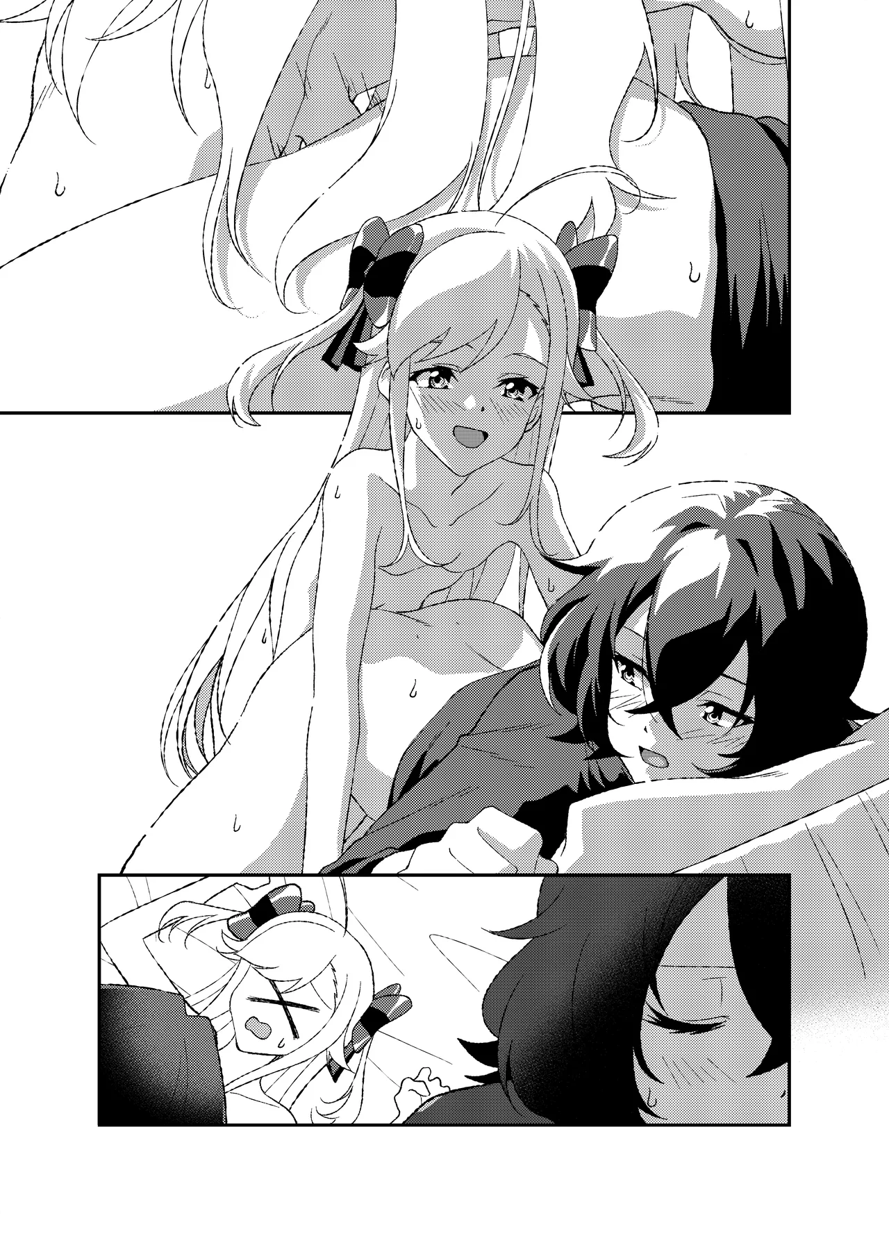Futanari World Dai Star page 44 world dai star parody - full censorship yuri hentai manga - read online free