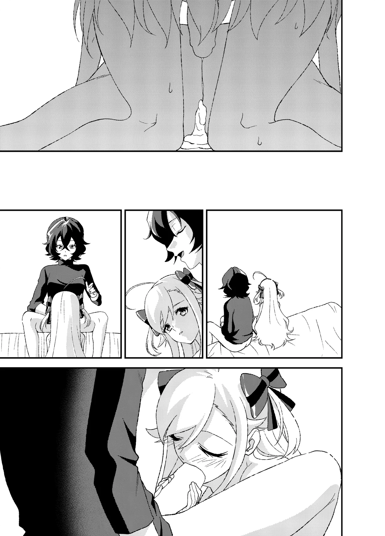 Futanari World Dai Star page 46 world dai star parody - full censorship yuri hentai manga - read online free