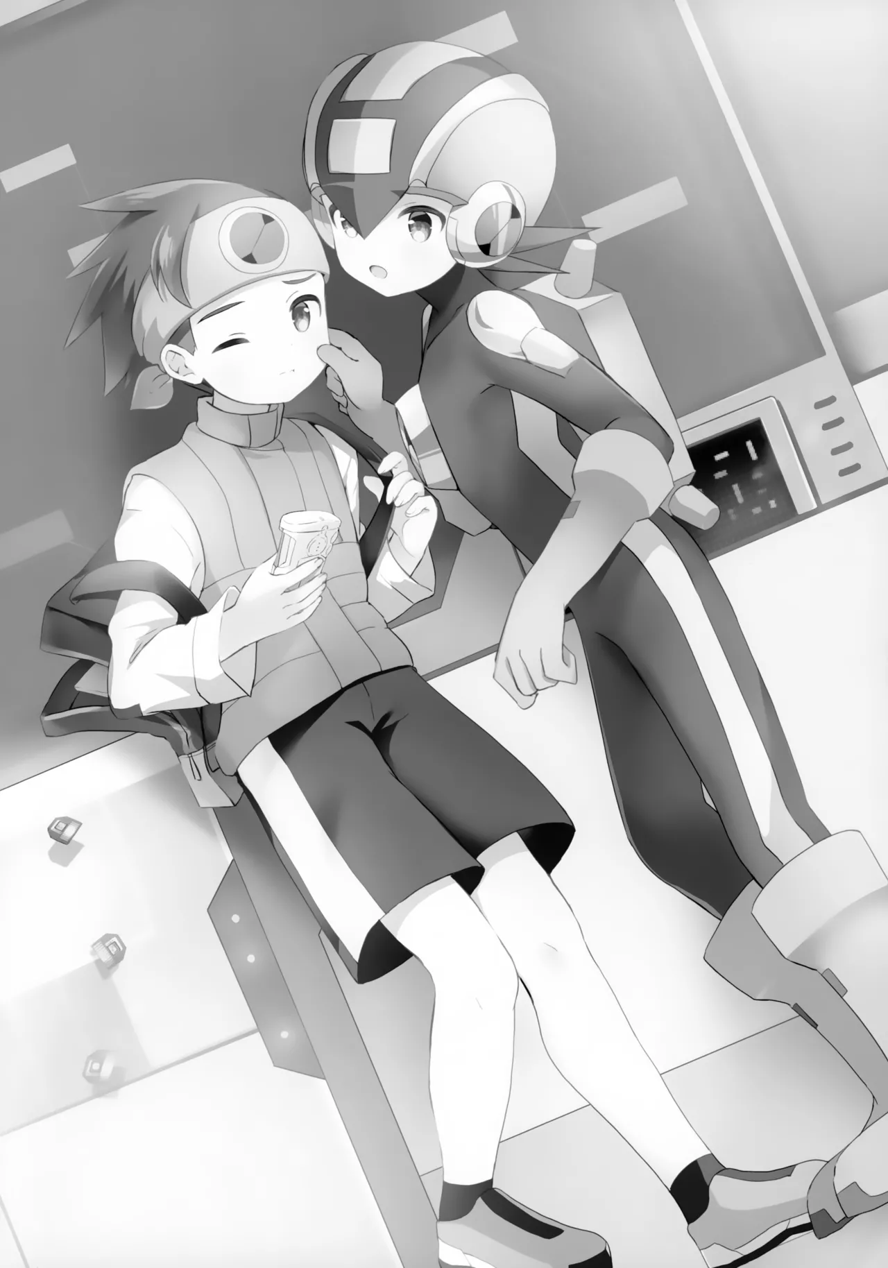 Page 3 of [Silver Candy (Toshimi)] Houkago Kopiiroido (Rockman.EXE)