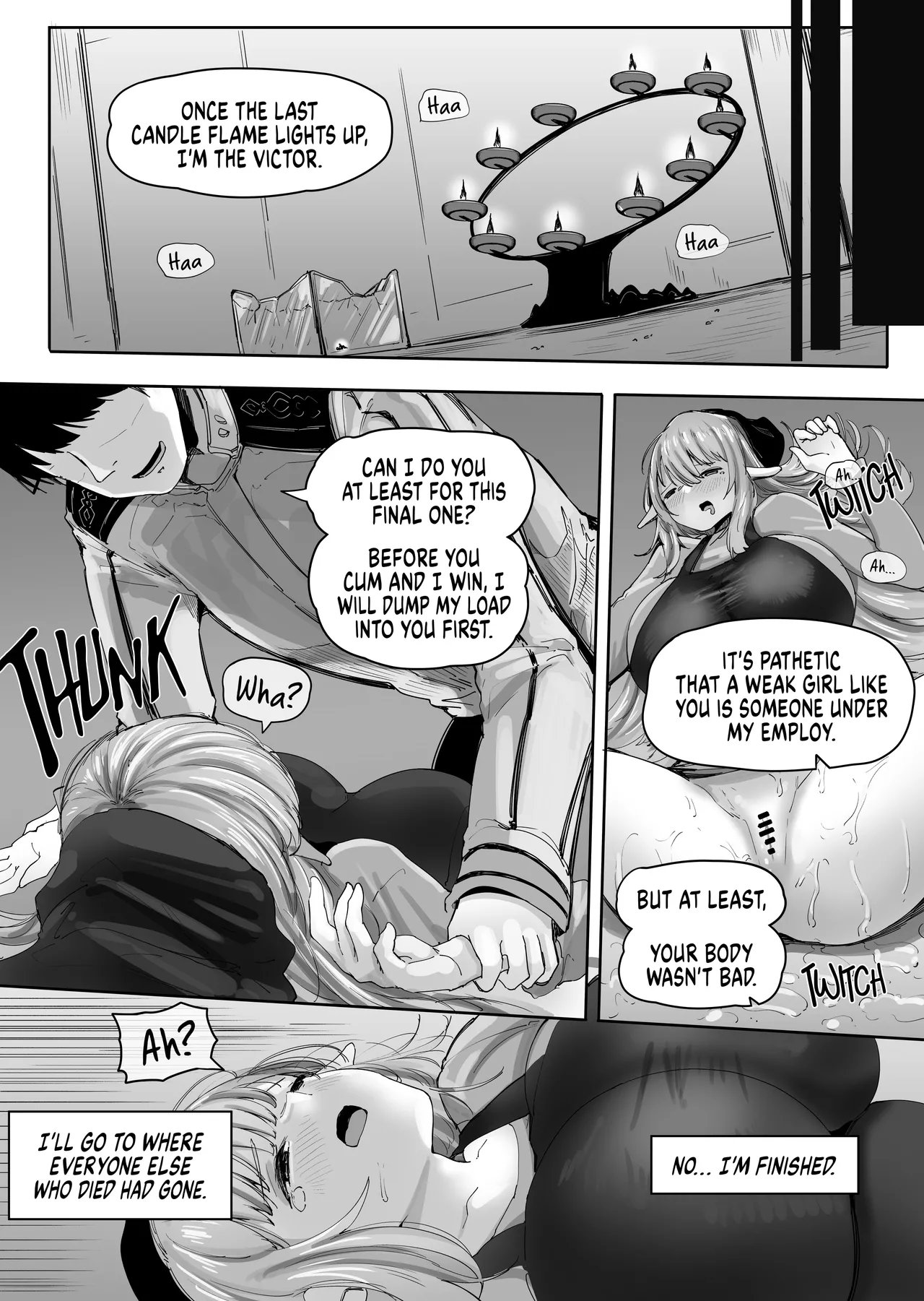 Servant Elves and Shrinking Magic page 10 original parody - big breasts very long hair hentai manga - read online free