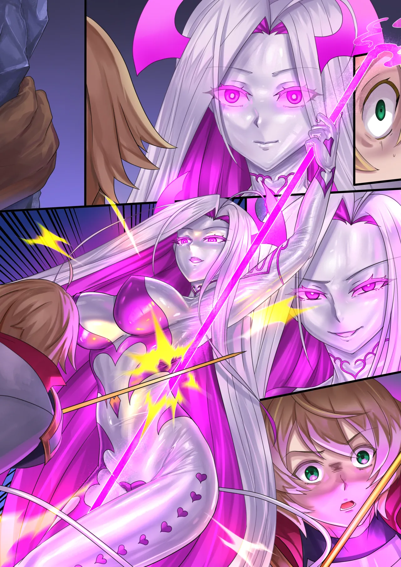 Demon lord Latex demon（Original + Textless） page 75 original parody - full color kissing hentai manga - read online free