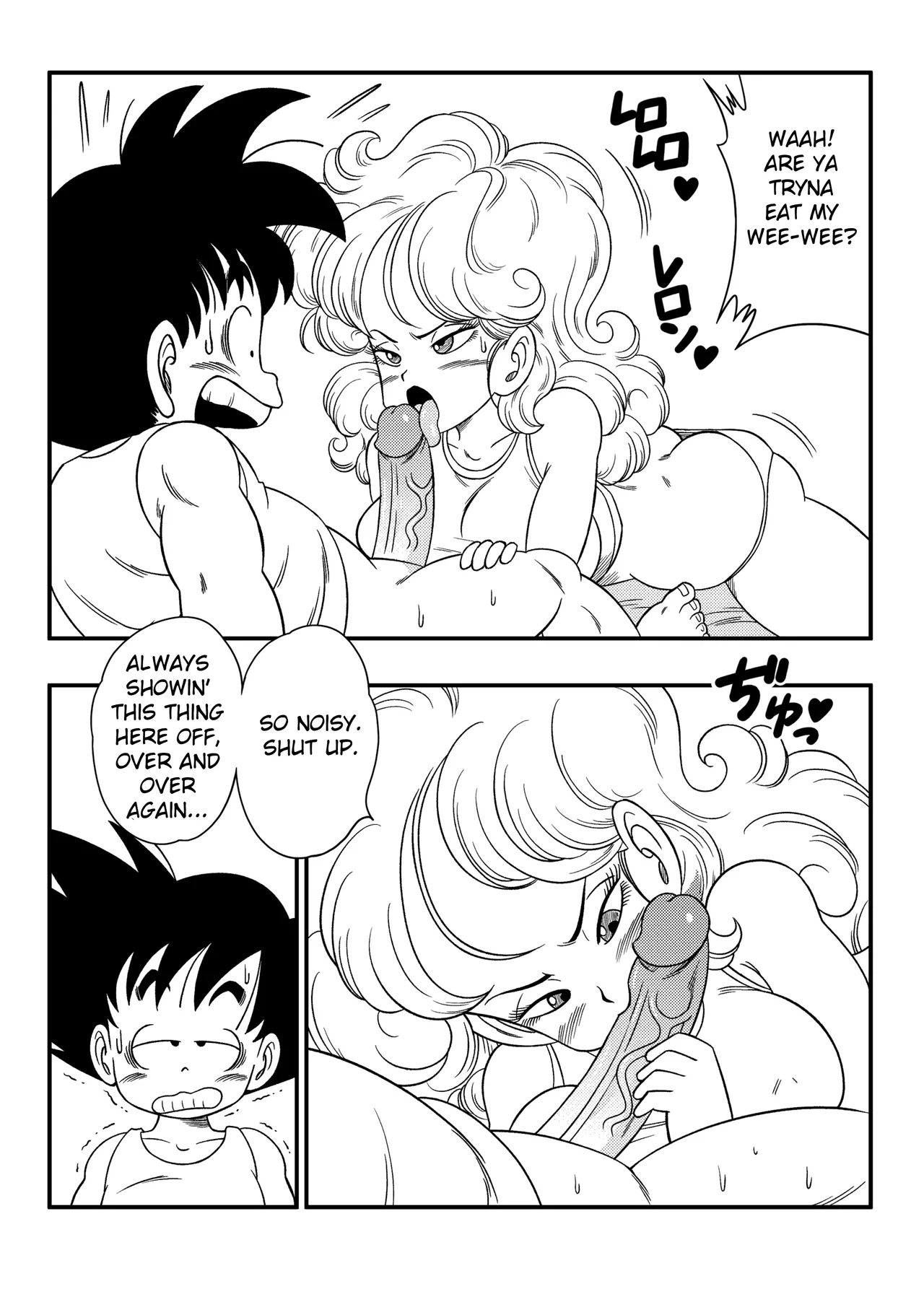 2 X 1 Lunch page 20 featuring son goku dragon ball parody - sole female sole male hentai manga - read online free