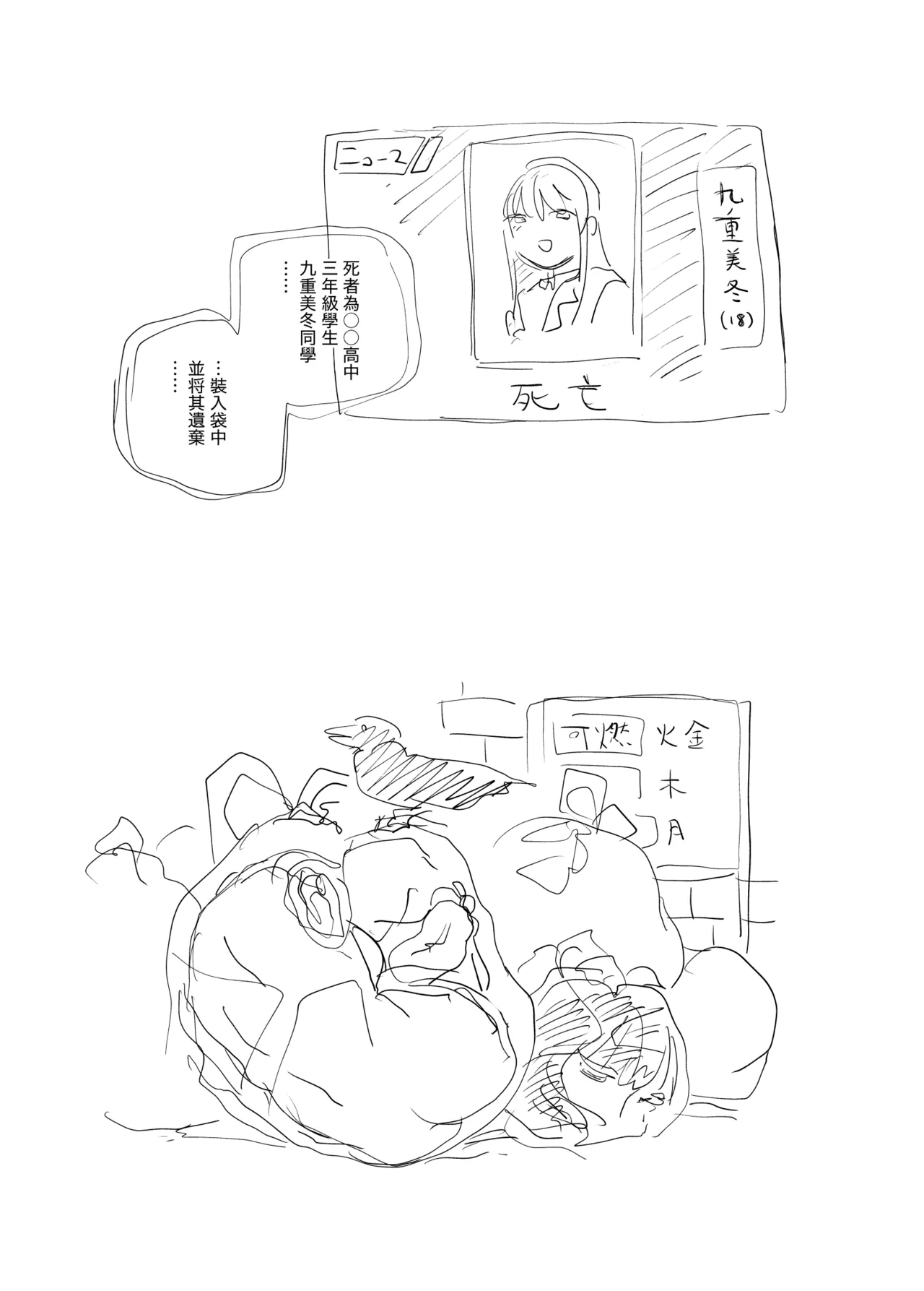 Kubikiri 2025.08 page 13 original parody - guro corpse hentai manga - read online free