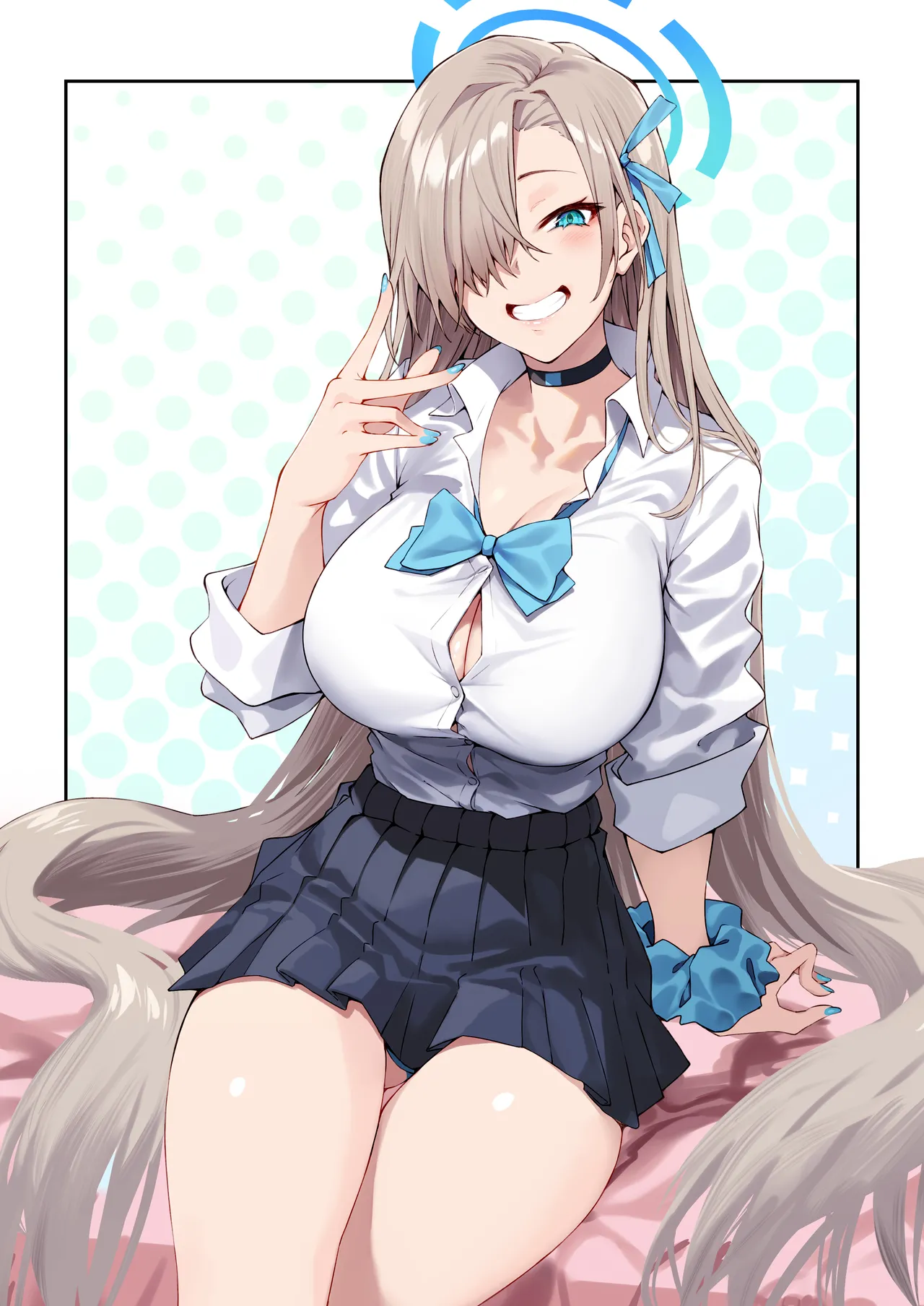 [Syunichi Kansuu (Syunichi)] Seito-tachi to Nakayoku H suru Hon ~BluArch Soushuuhen~  | 和学生们一起亲密爱爱的本 (Blue Archive) [Chinese] [白杨汉化组] [Digital] page 185 featuring asuna ichinose blue archive parody - elf kissing hentai manga - read online free