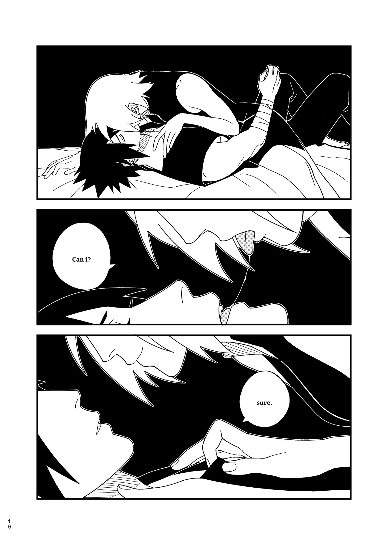 I Will Love You. page 15 featuring sasuke uchiha naruto parody - sole female femdom hentai manga - read online free