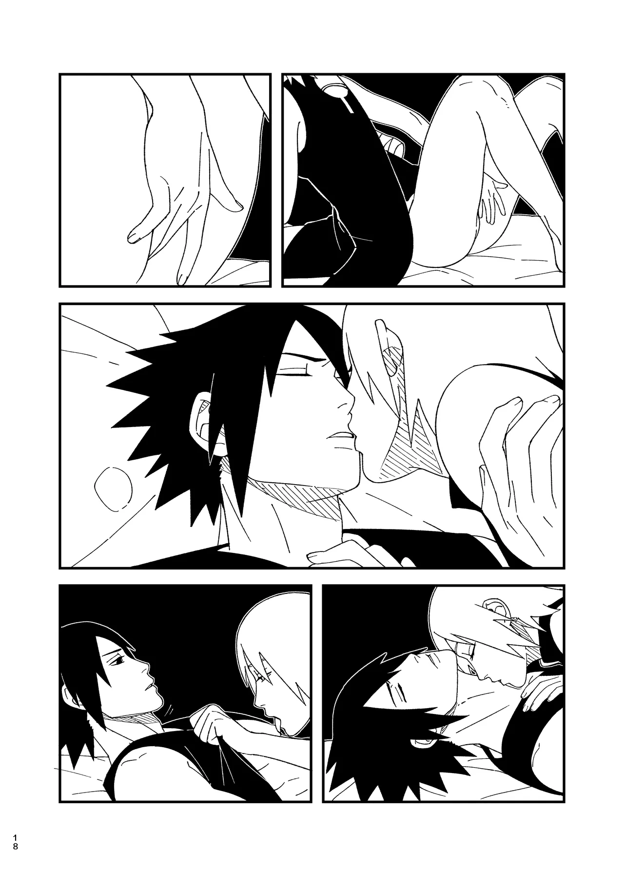 I Will Love You. page 17 featuring sasuke uchiha naruto parody - sole female femdom hentai manga - read online free