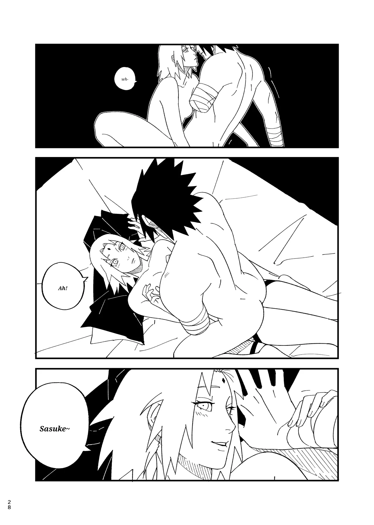 I Will Love You. page 27 featuring sasuke uchiha naruto parody - sole female femdom hentai manga - read online free