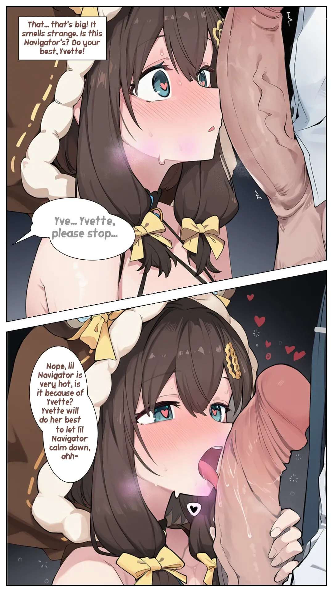 A Night With Yvette page 11 calabiyau parody - nakadashi paizuri hentai manga - read online free