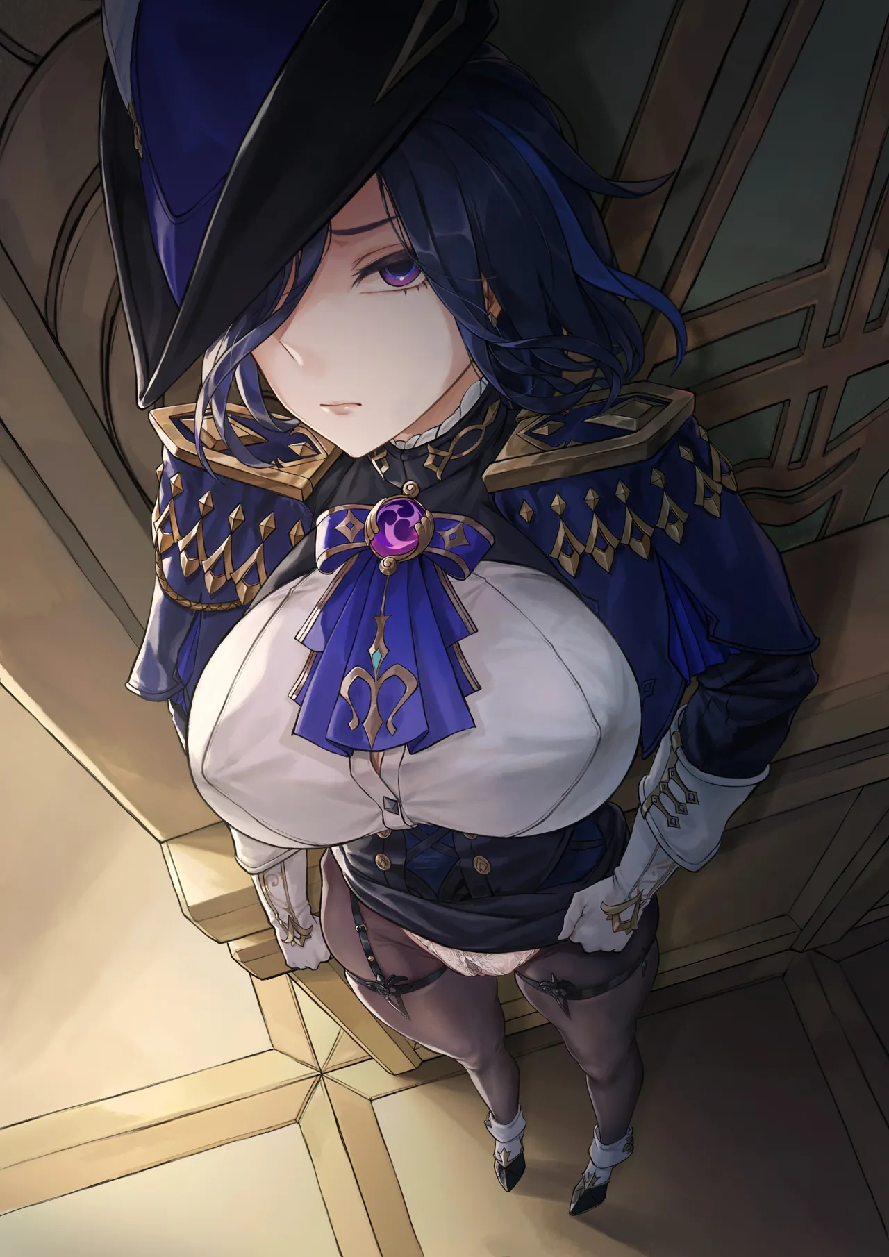 克洛琳德 page 58 featuring clorinde genshin impact parody - uncensored masturbation hentai manga - read online free