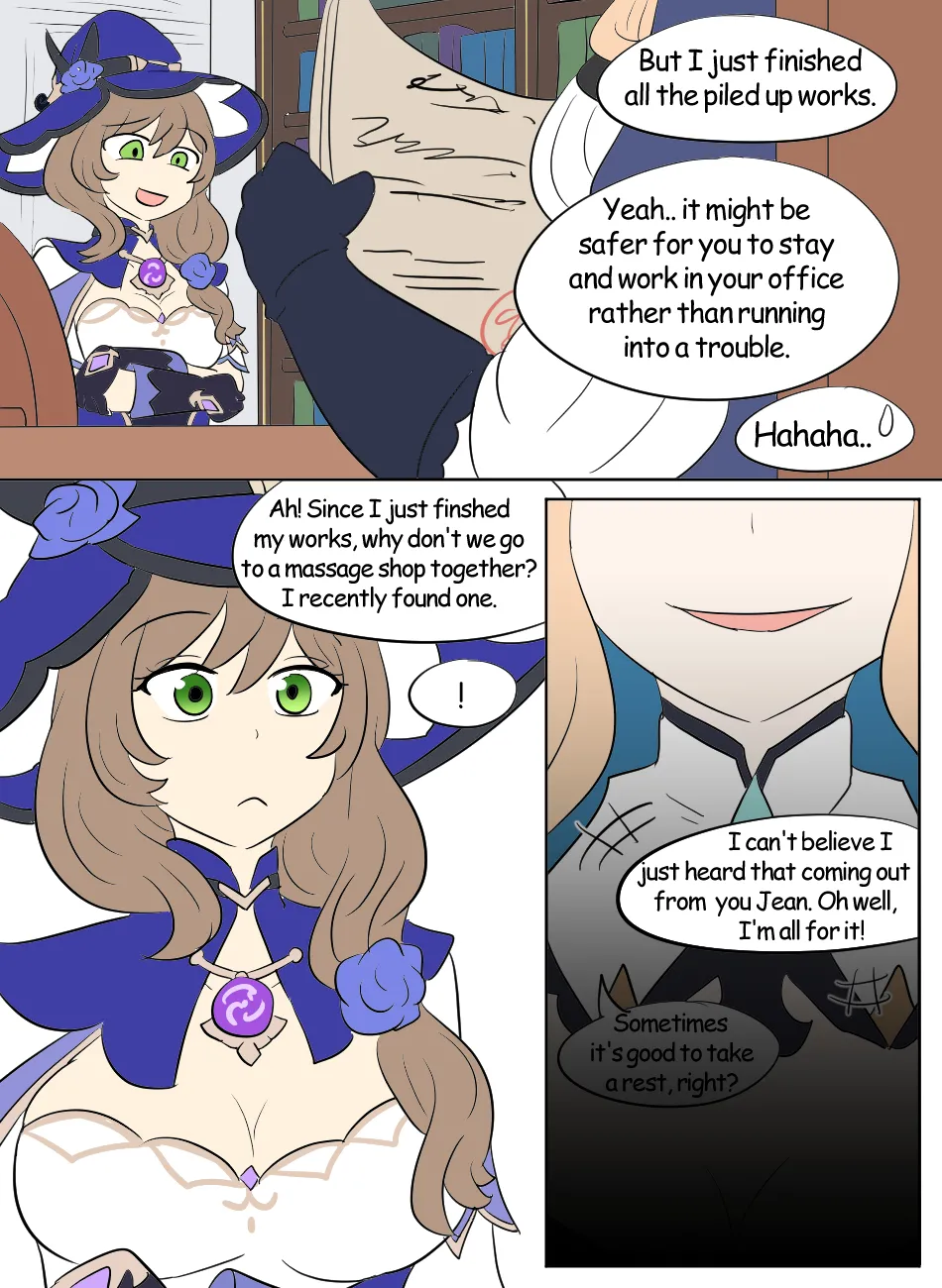 Genshin TSF: Imposter page 9 featuring jean gunnhildr genshin impact parody - transformation bondage hentai manga - read online free