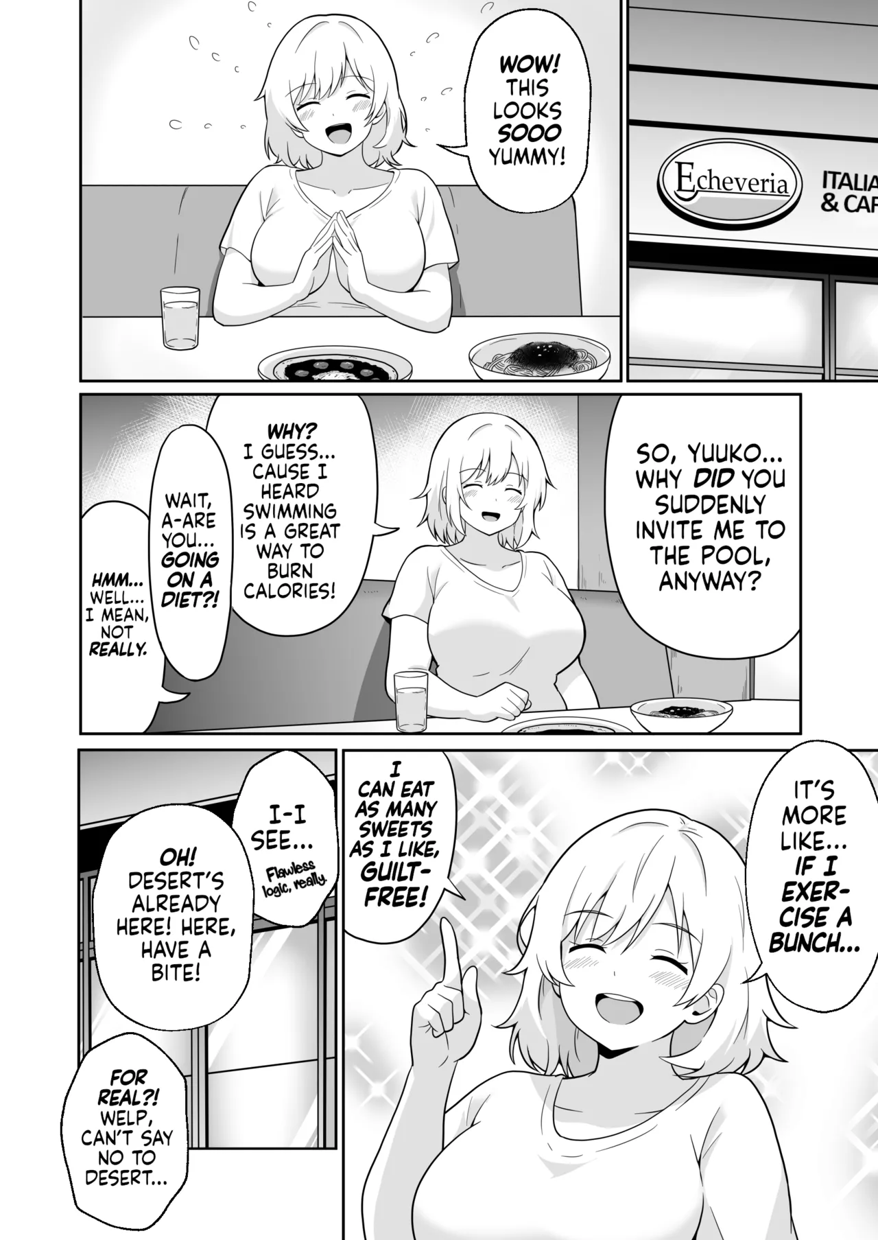 Apart no Otonari-san ga Yarasete Kureru Hanashi 3 | My Nextdoor Neighbor Let Me Fuck Her 3 page 18 original parody - big breasts swimsuit hentai manga - read online free