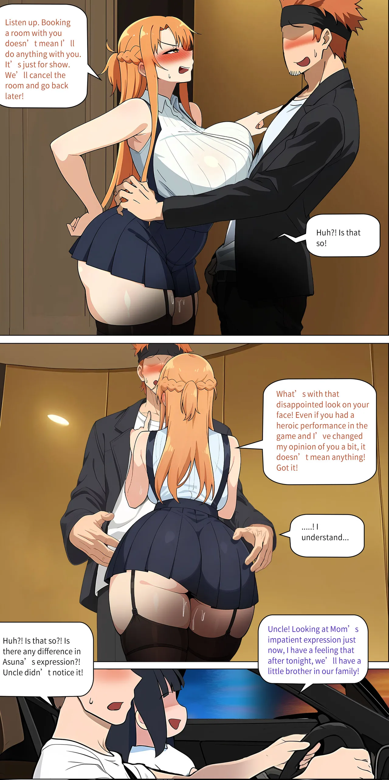Asuna family 1-42 page 300 featuring asuna yuuki sword art online parody - full color big breasts hentai manga - read online free