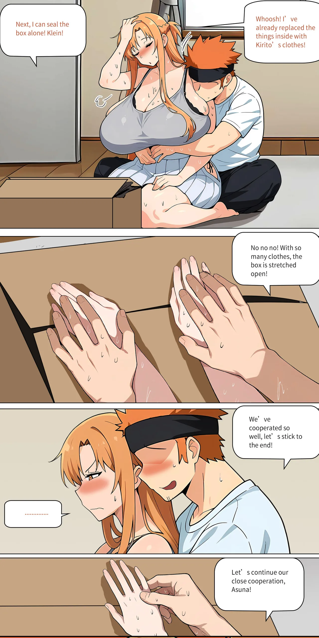 Asuna family 1-42 page 378 featuring yui sword art online parody - milf big breasts hentai manga - read online free