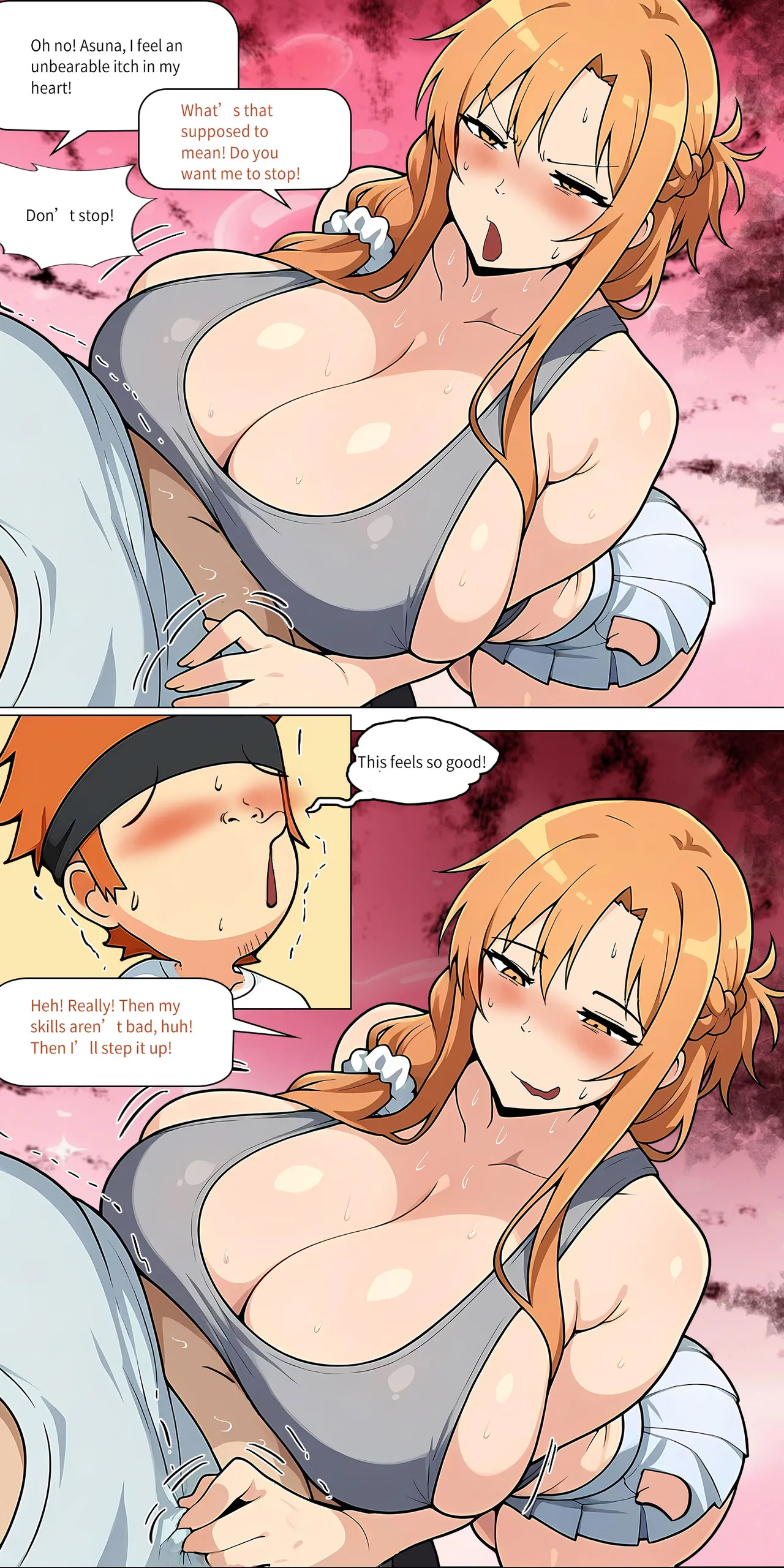 Asuna family 1-42 page 410 featuring yui sword art online parody - milf big breasts hentai manga - read online free
