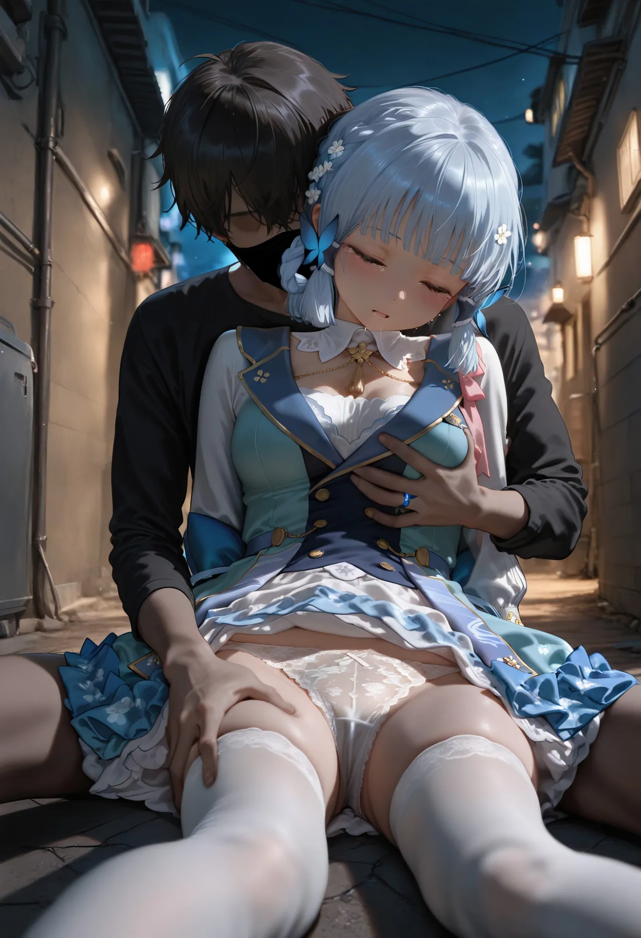 Page 19 of [MISAAKI] 神里綾華 睡姦? [AI Generated]