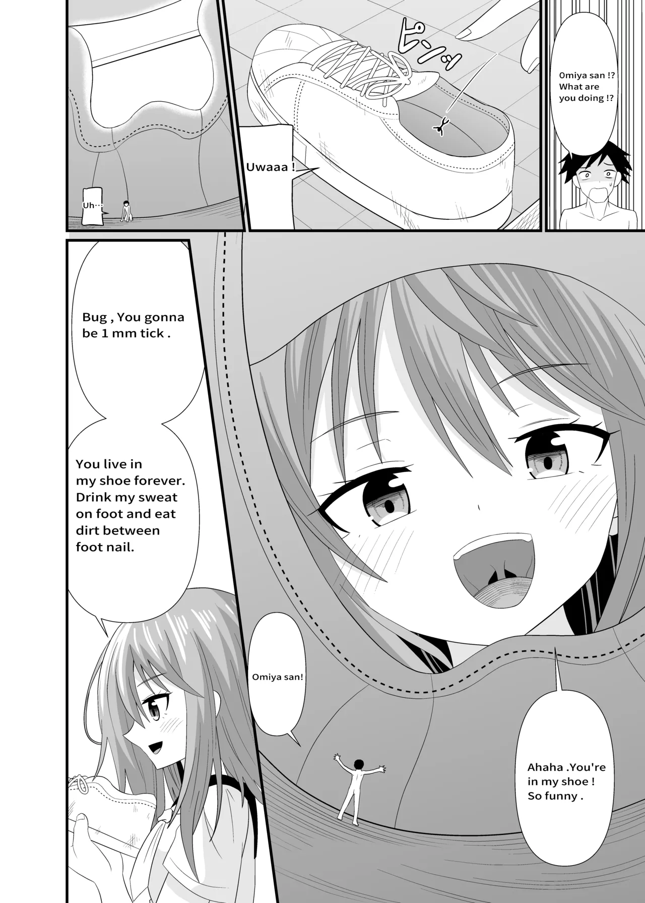 I'll make you Small page 21 original parody - shrinking femdom hentai manga - read online free