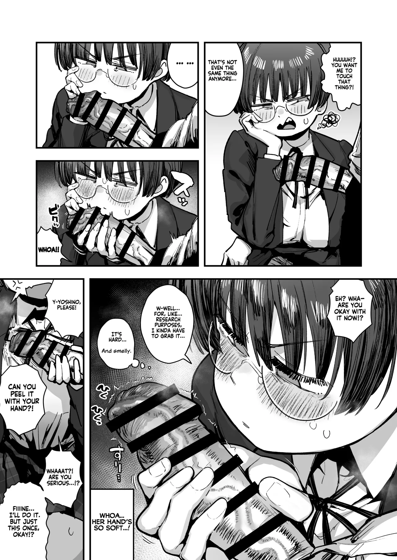 [Anon 2-okunen] Ittai Dou Natte Shimau no ka!? (Chinkasu shuu Okazu ni Onanie Saremasu) | What the hell will happen?! (She's gonna finger herself while sniffing my smegma stench!) [English] [KM_42] [Ongoing] page 34 original parody - sole female sole male hentai manga - read online free